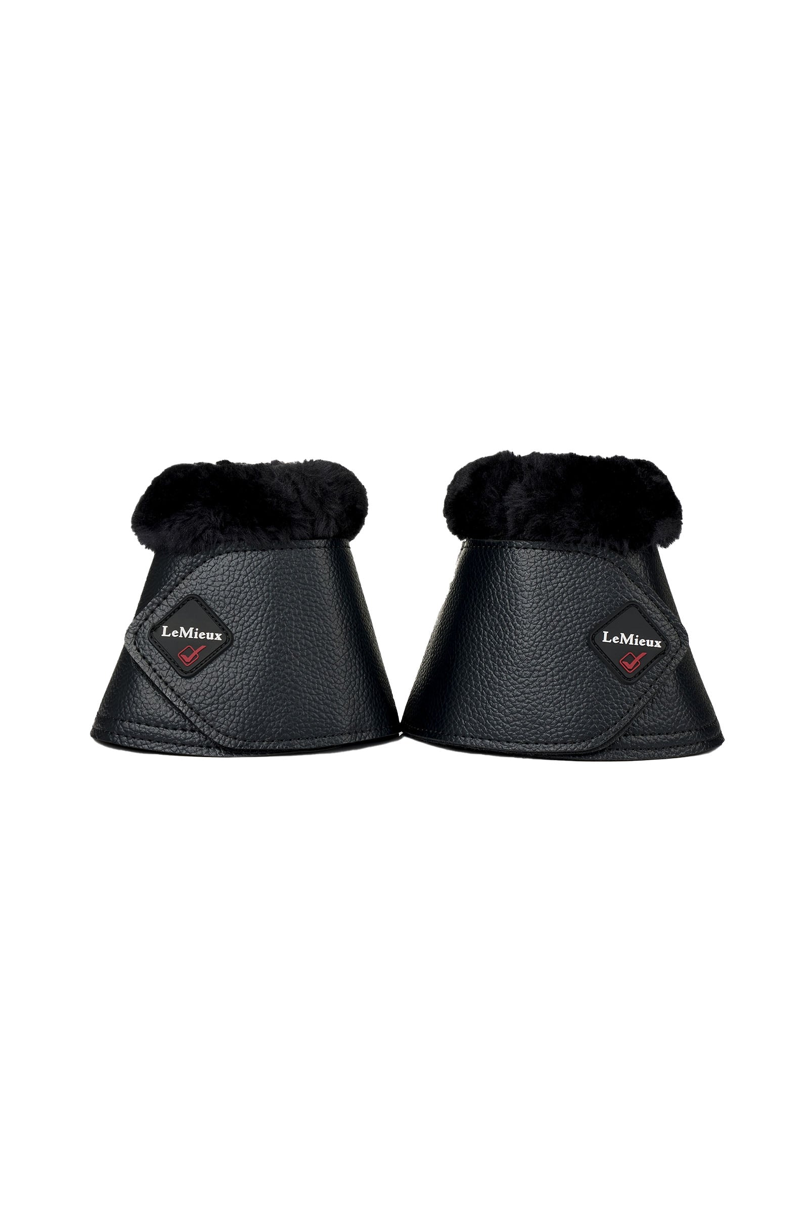LeMieux Fleece WrapRound Over Reach Bell Boots Leg Protection & Hoof Protection for Horses