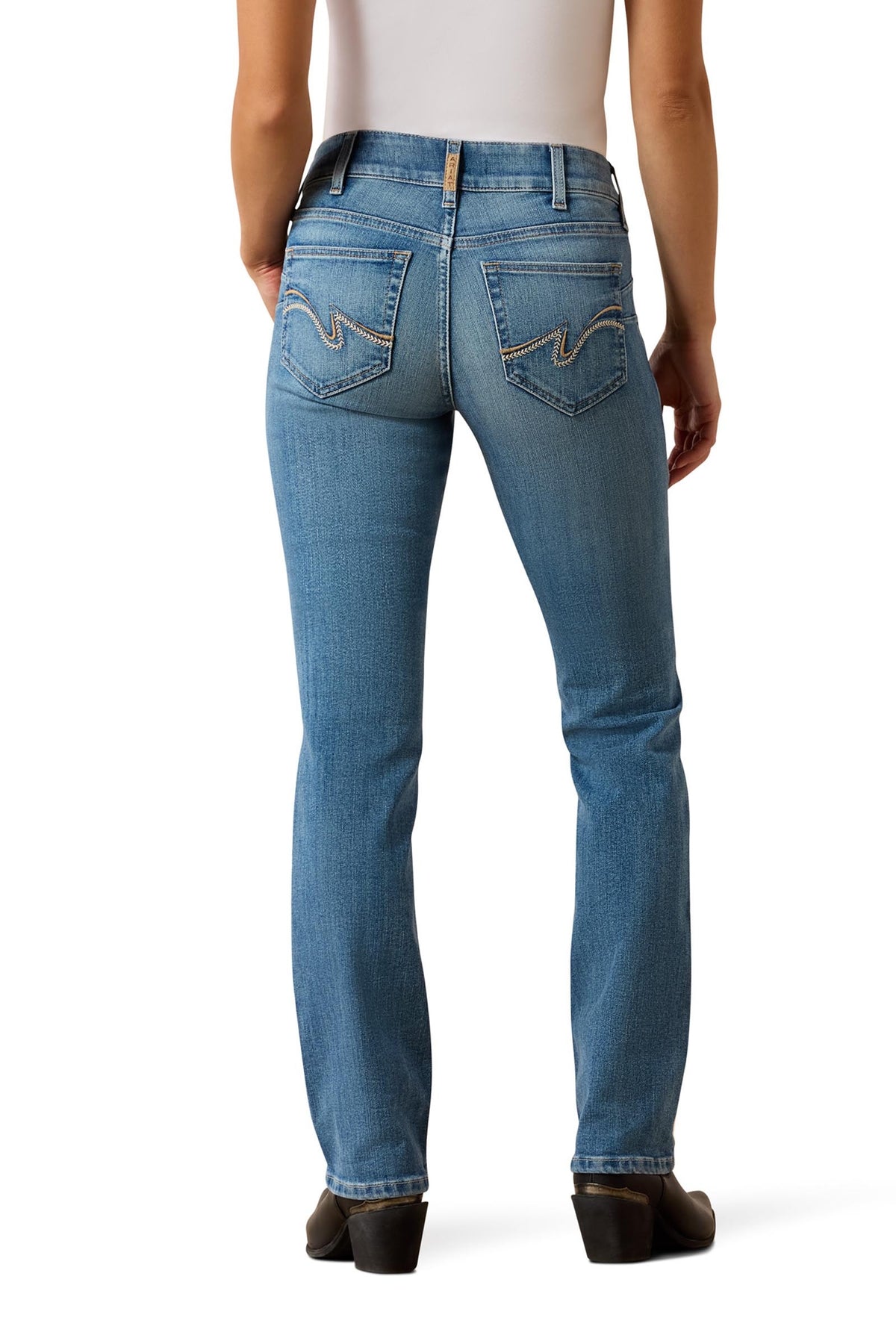Ariat Women's Perfect Rise Reya Straight Leg Jeans Womens Breeches