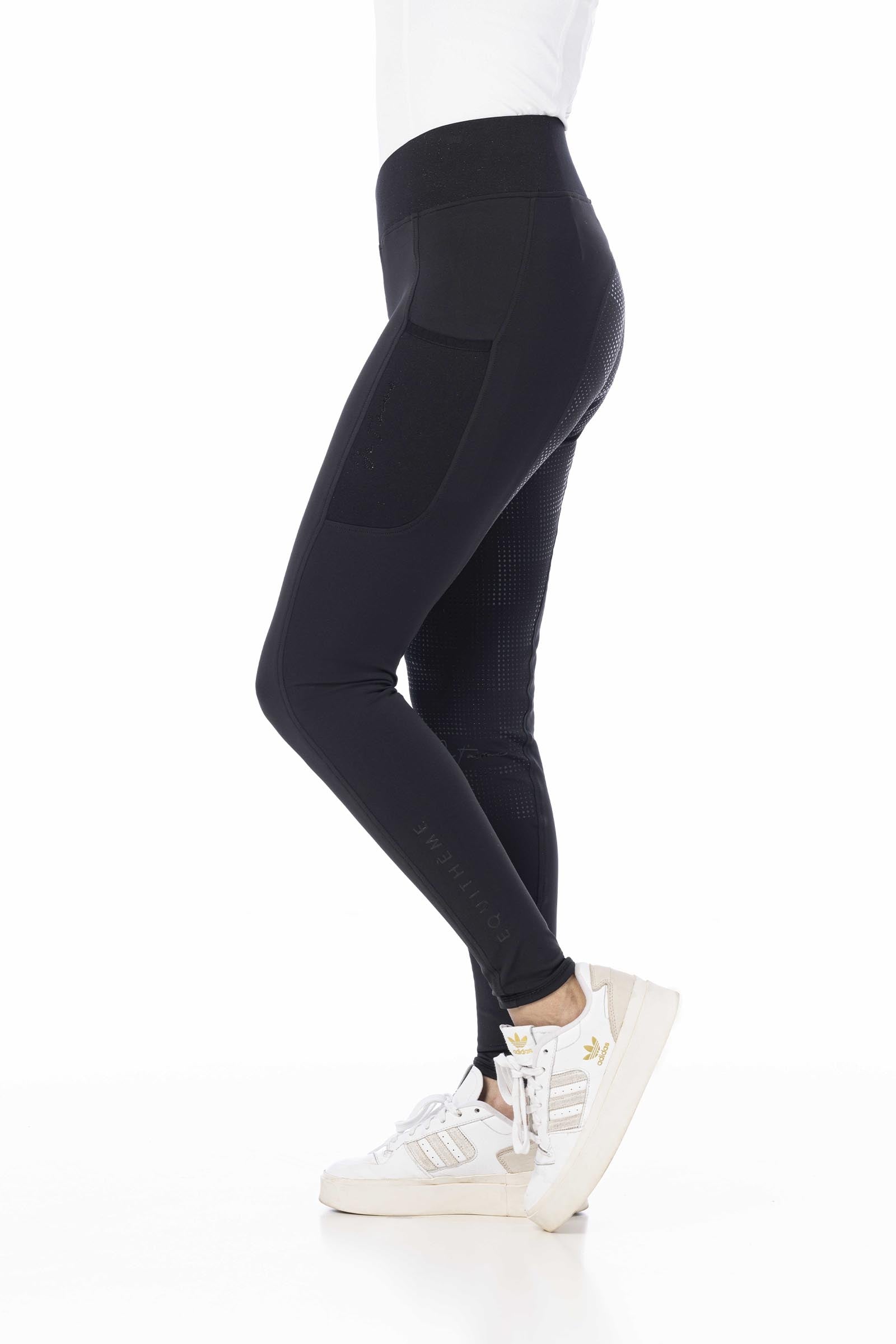 Equi Theme EQUITHÈME Flora Je T'aime Women´s Full Grip Riding Leggings Womens Breeches