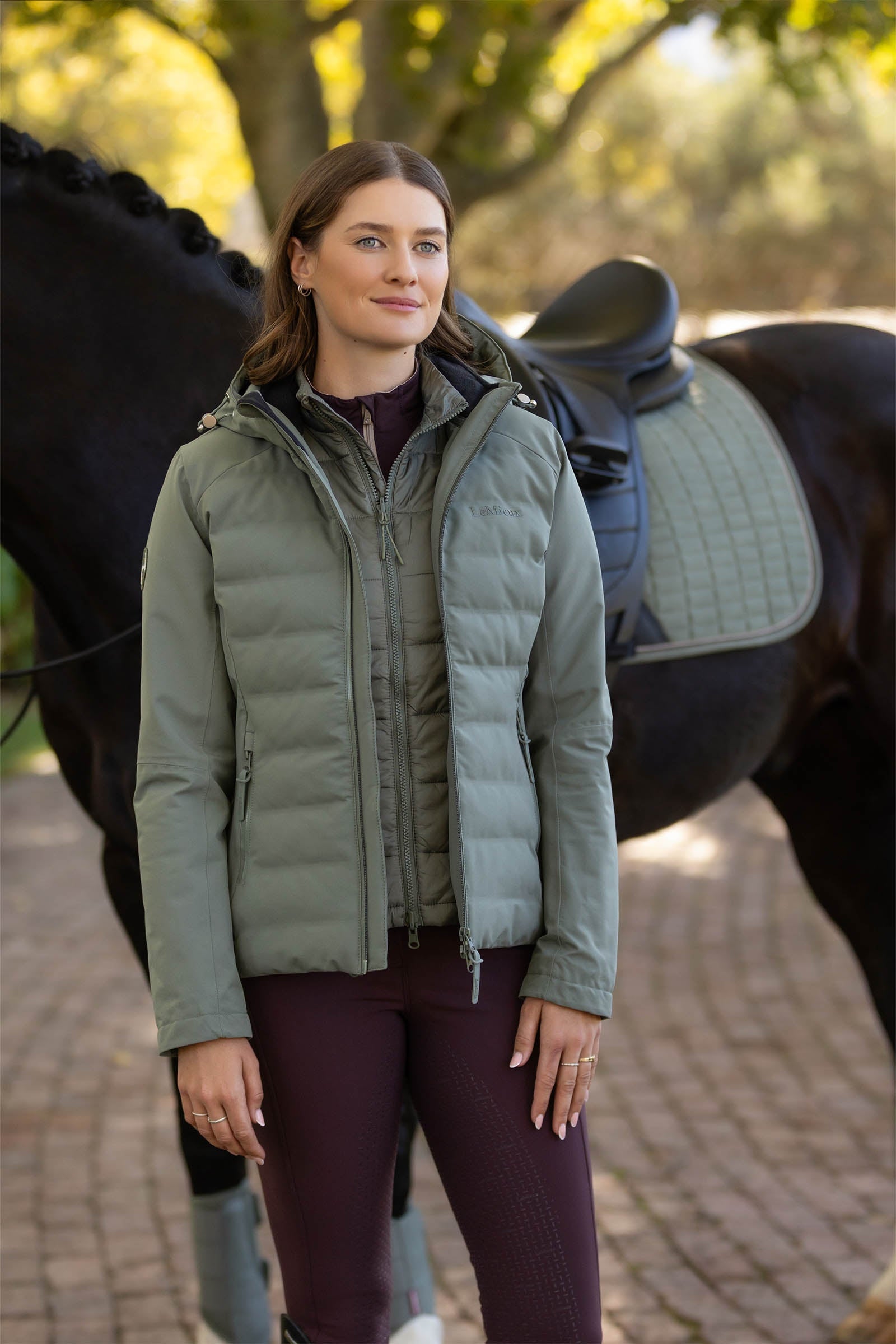 LeMieux Brooke Women´s Waterproof Hybrid Jacket Women’s Riding Clothing