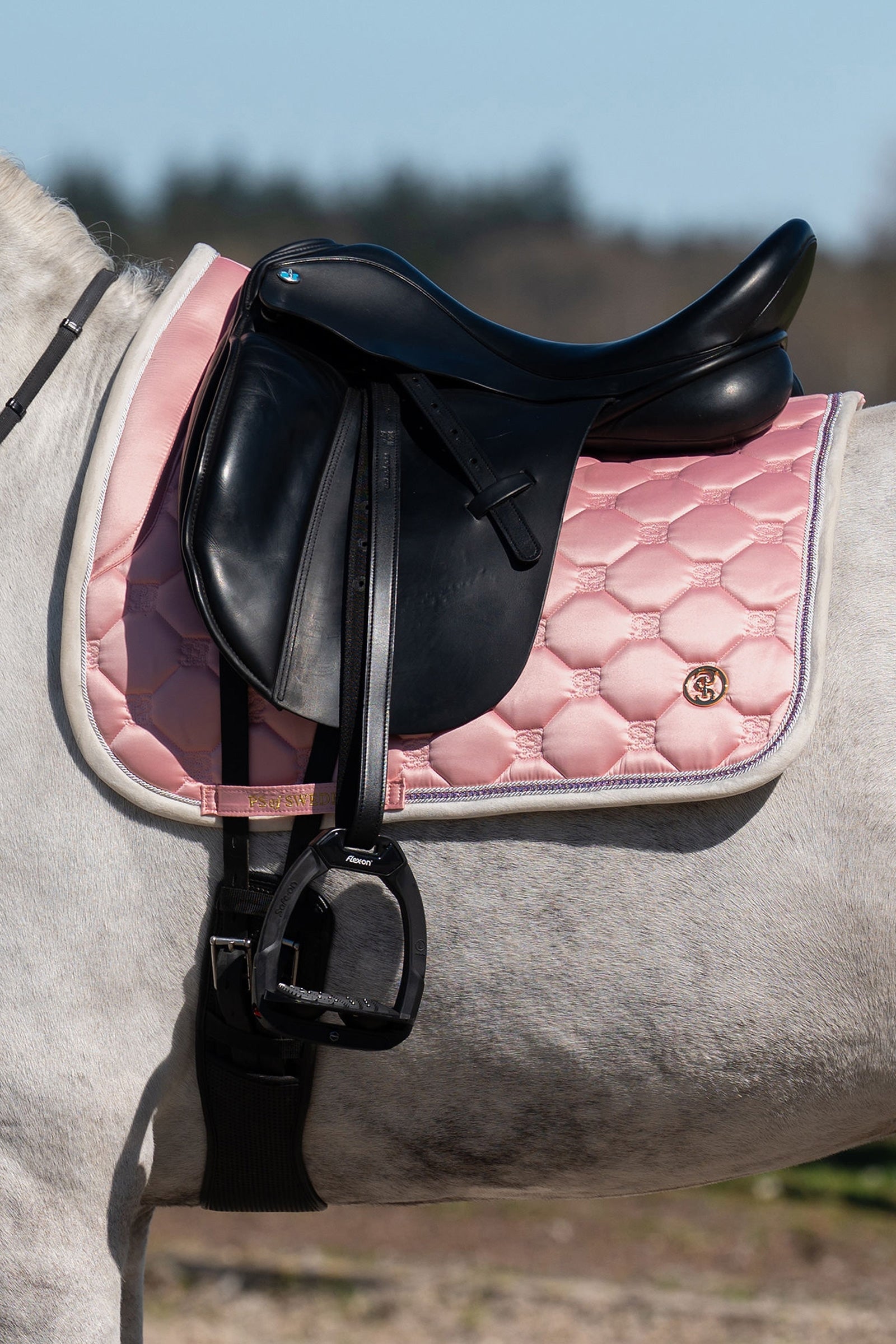 PS of Sweden Vintage Monogram Dressage Saddle Pad Saddle Pads