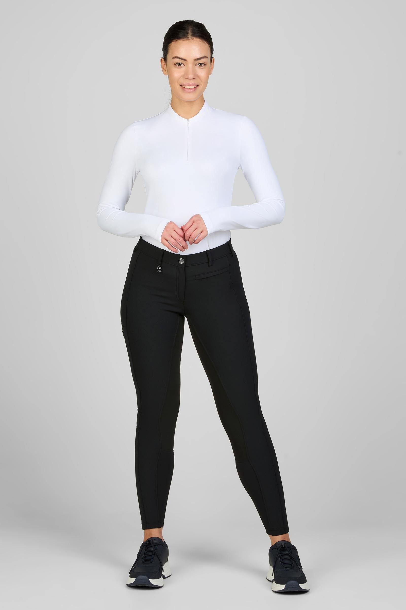 Pikeur New Lugana Ffl Women´s Midwaist Breeches With Fullgrip Womens Breeches