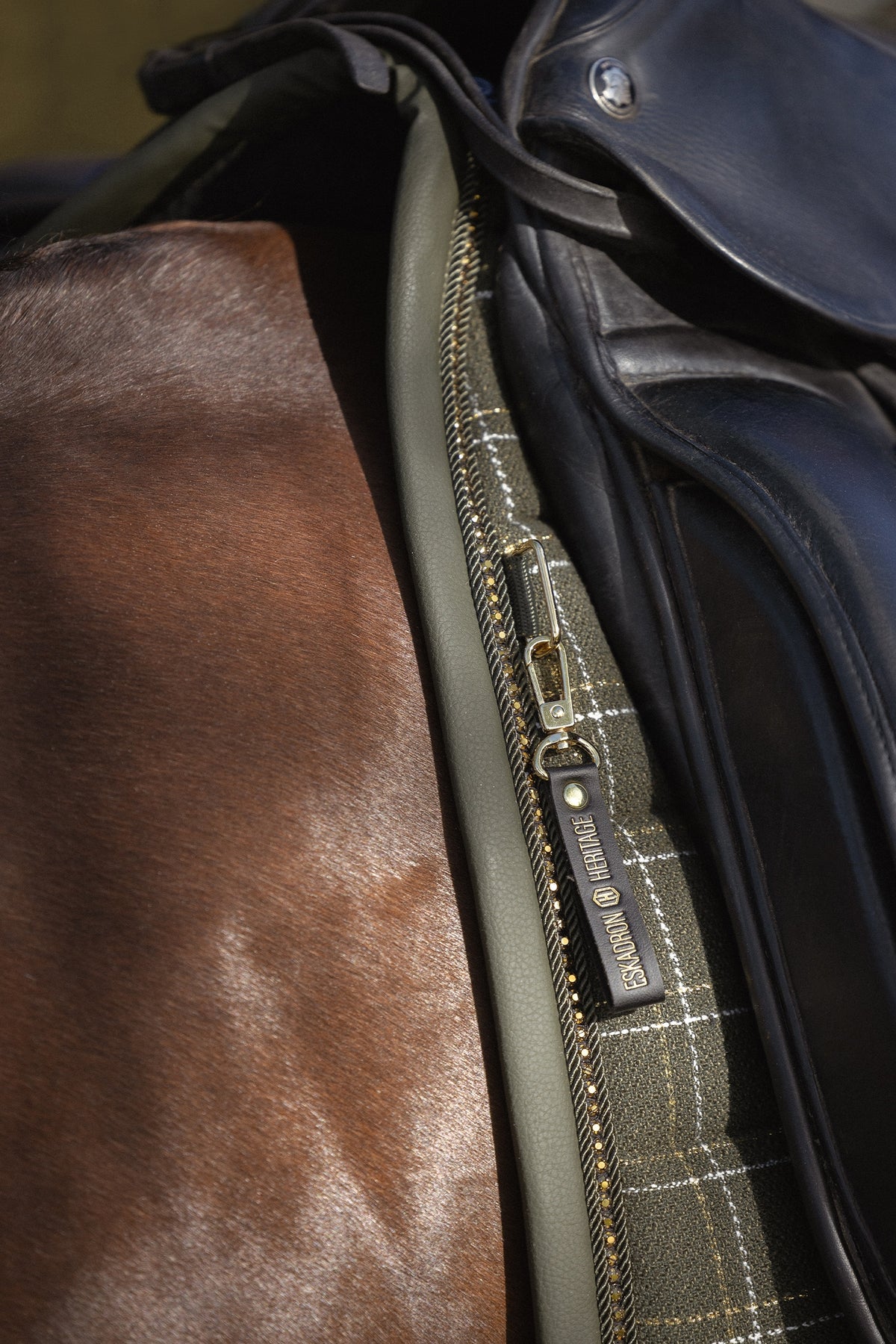 Eskadron Heritage 26/27 Bouclé Crystal Dressage Saddle Pad Saddle Pads