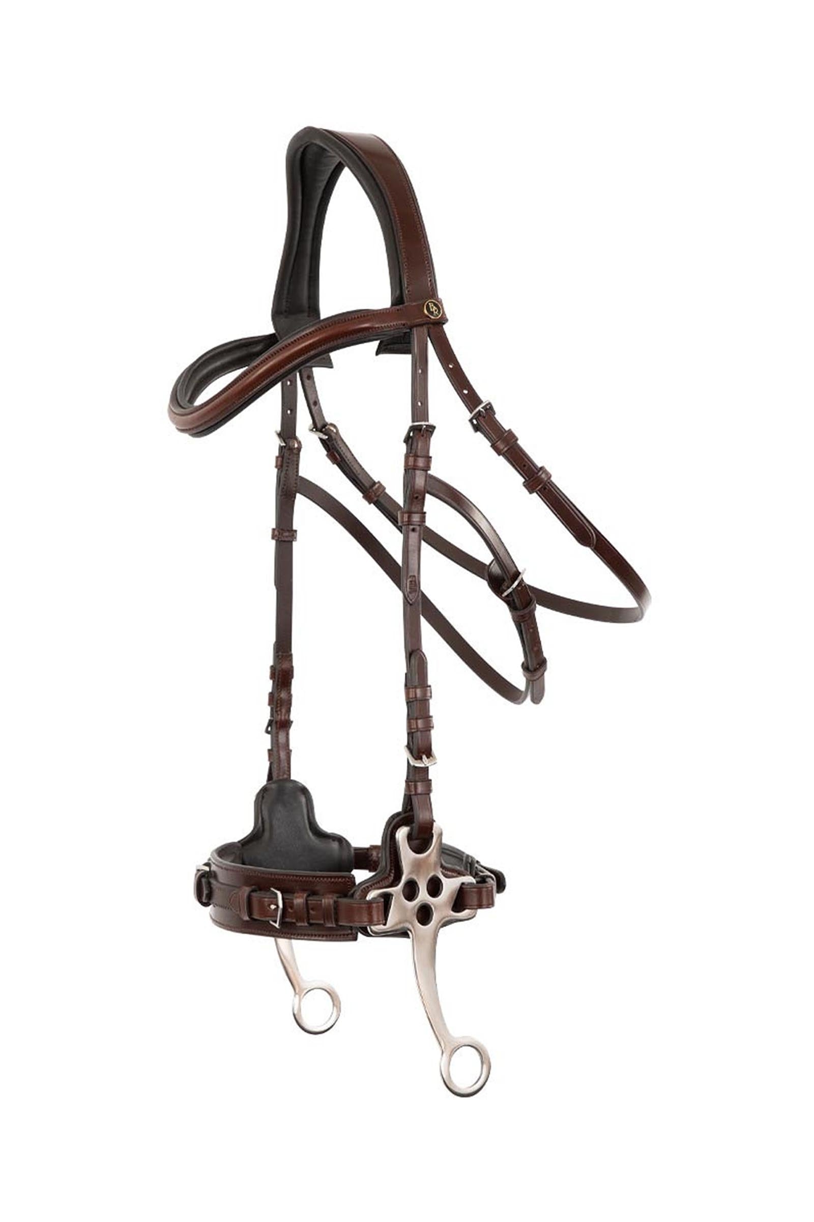 BR Lydney Anatomical Hackamore Horse Bits