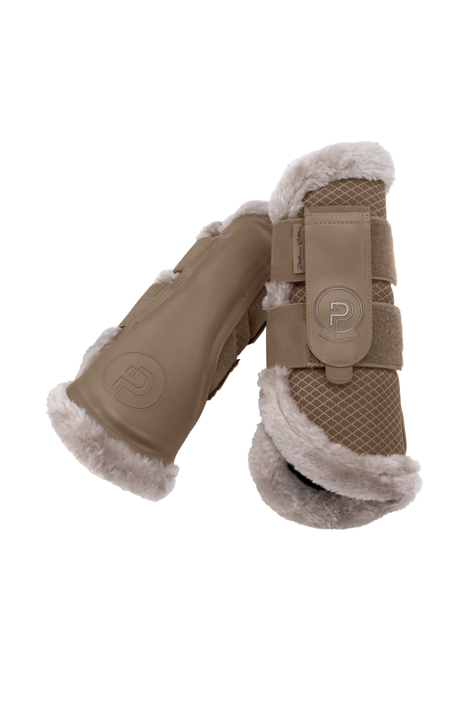 Eskadron Platinum 25 Mesh Faux Fur Tendon Boots Leg Protection & Hoof Protection for Horses