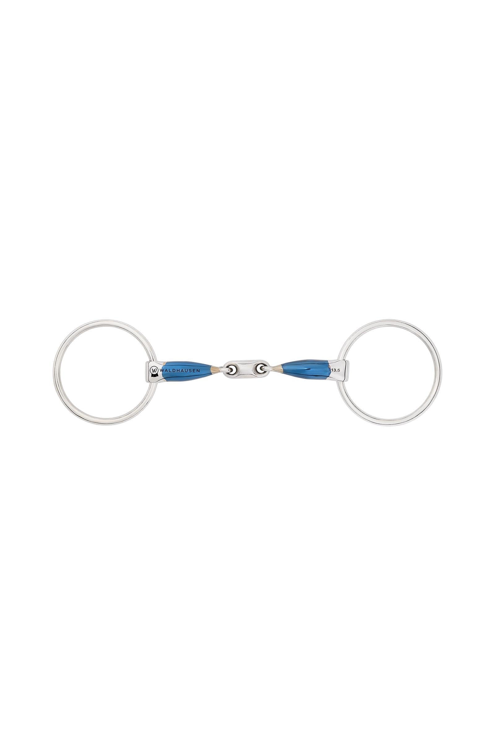 Waldhausen Sweet Iron Snaffle Bit, Double Jt., 14 mm Horse Bits