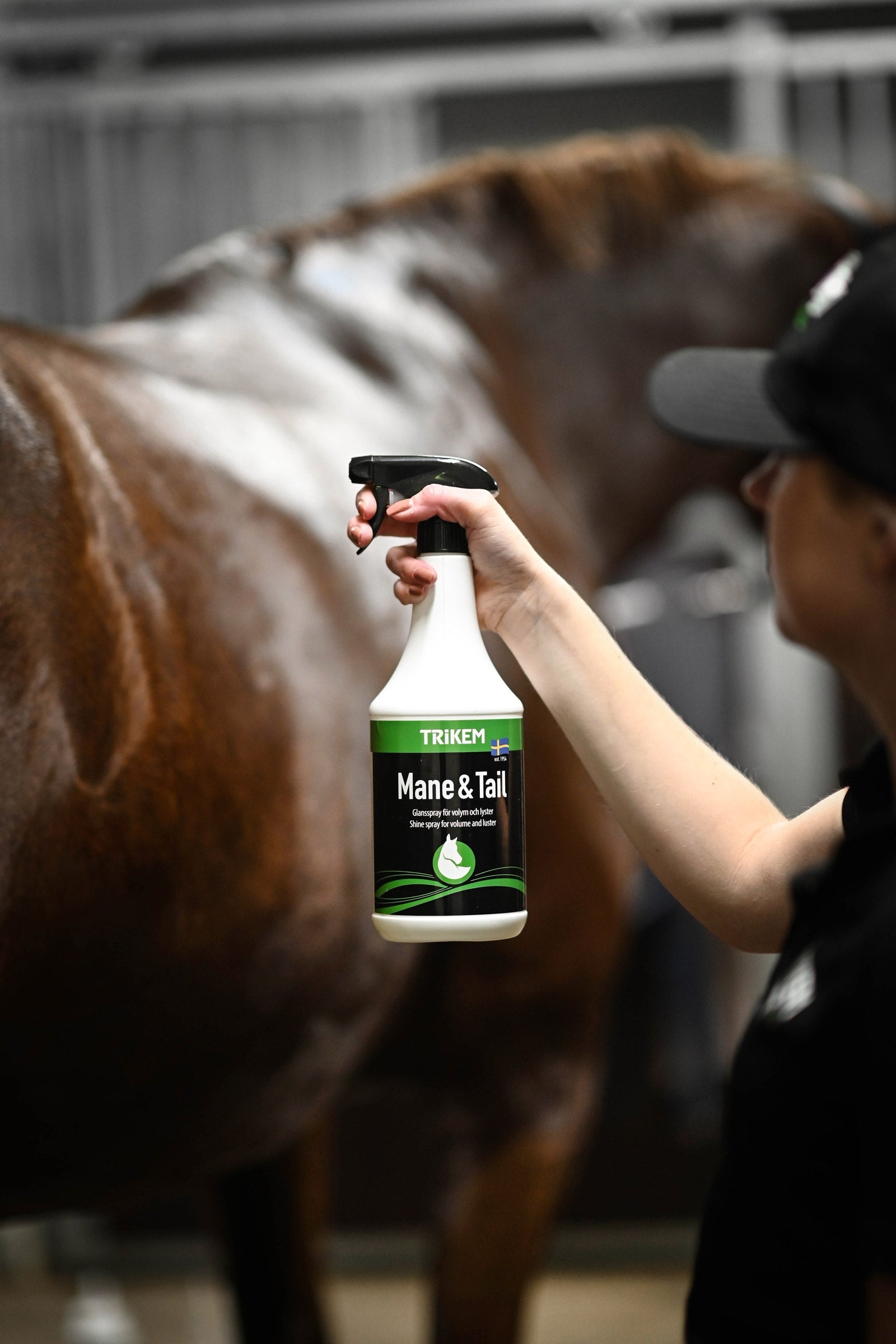 Trikem Mane & Tail Gloss Spray, 1 L Horse Health Care