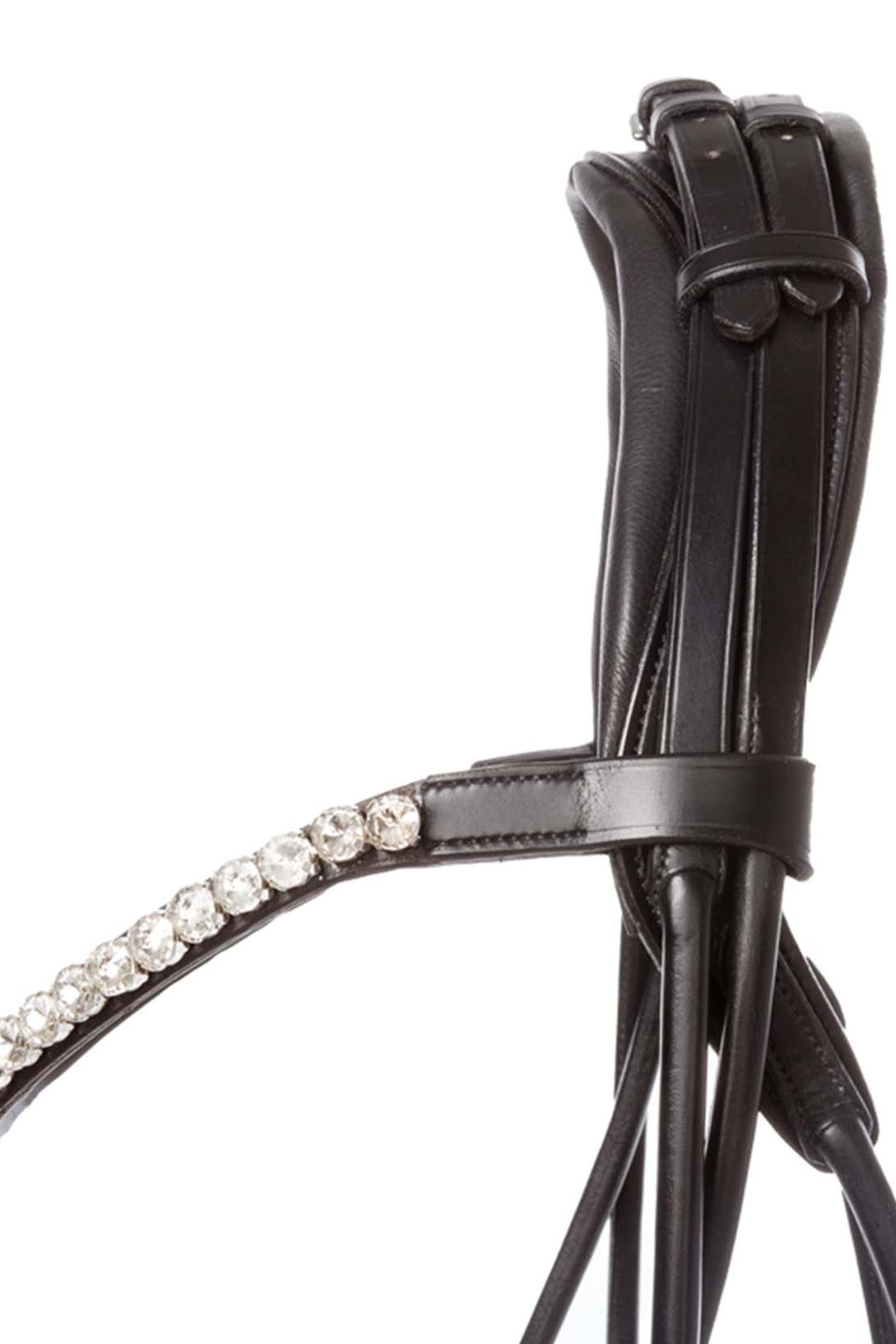 Kavalkade Florina Patent Leather Bridle With Crank Noseband Bridles & Reins