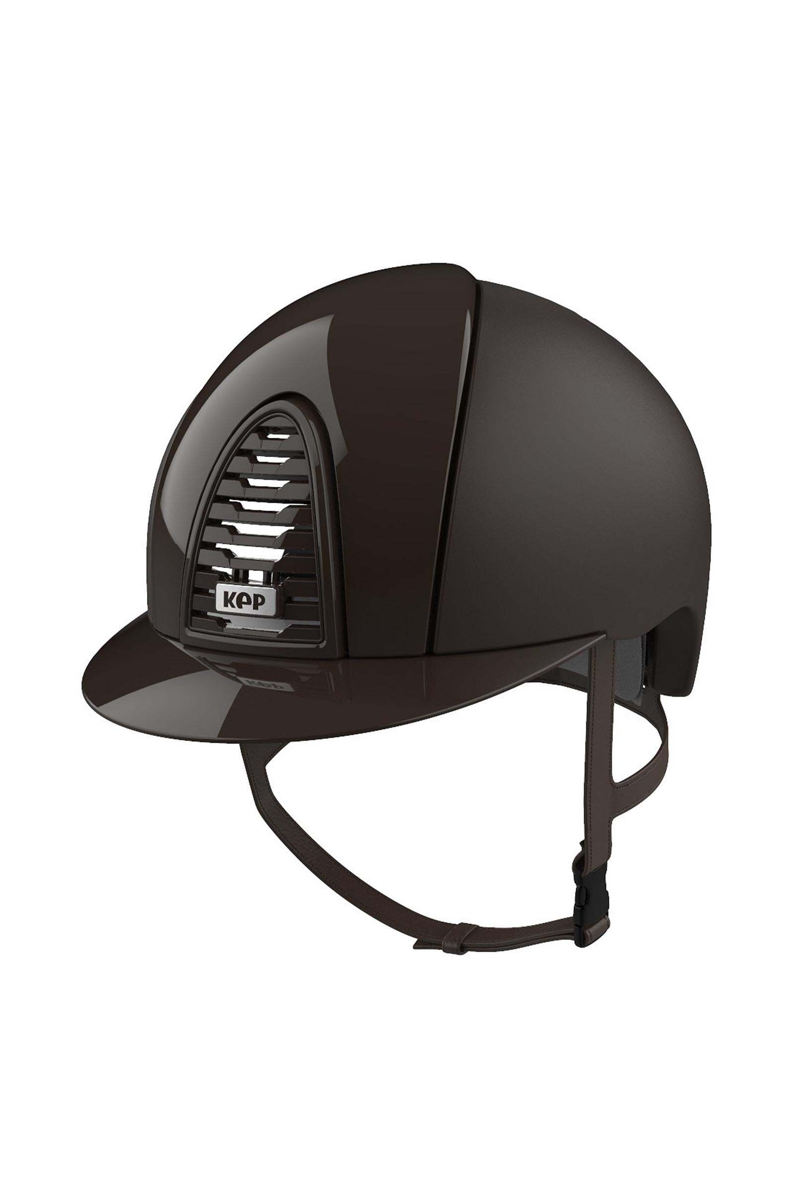 KEP Helmets KEP Cromo 2.0 Textile/Polish Riding Helmet With Extra Visor, App Compatible Safety Equipment