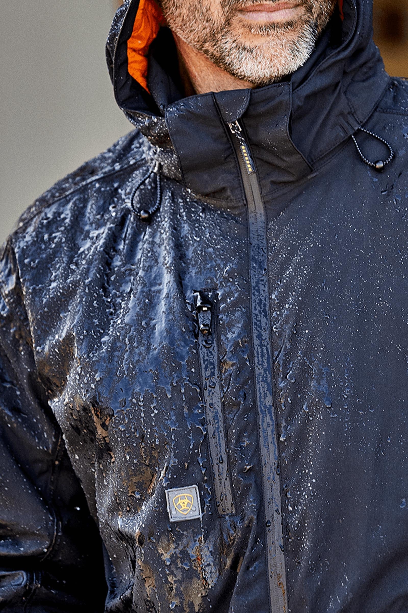 Ariat Rebar Storm Fighter 2.0 Men's Waterproof Jacket Mens Riding Clothing