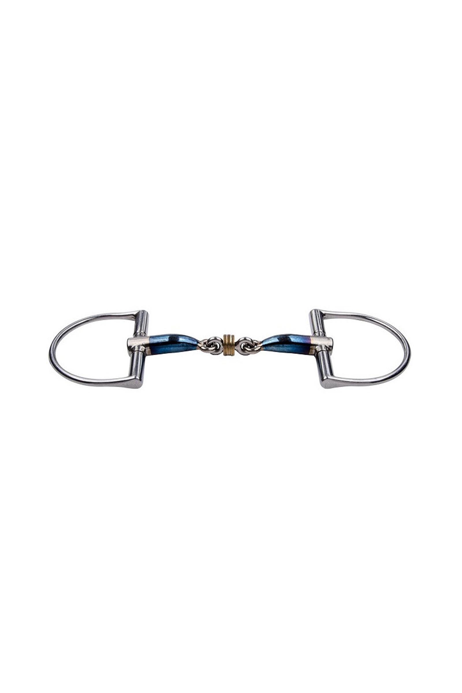 Trust Equestrian Sweet Iron Dee Brass Ring Horse Bits