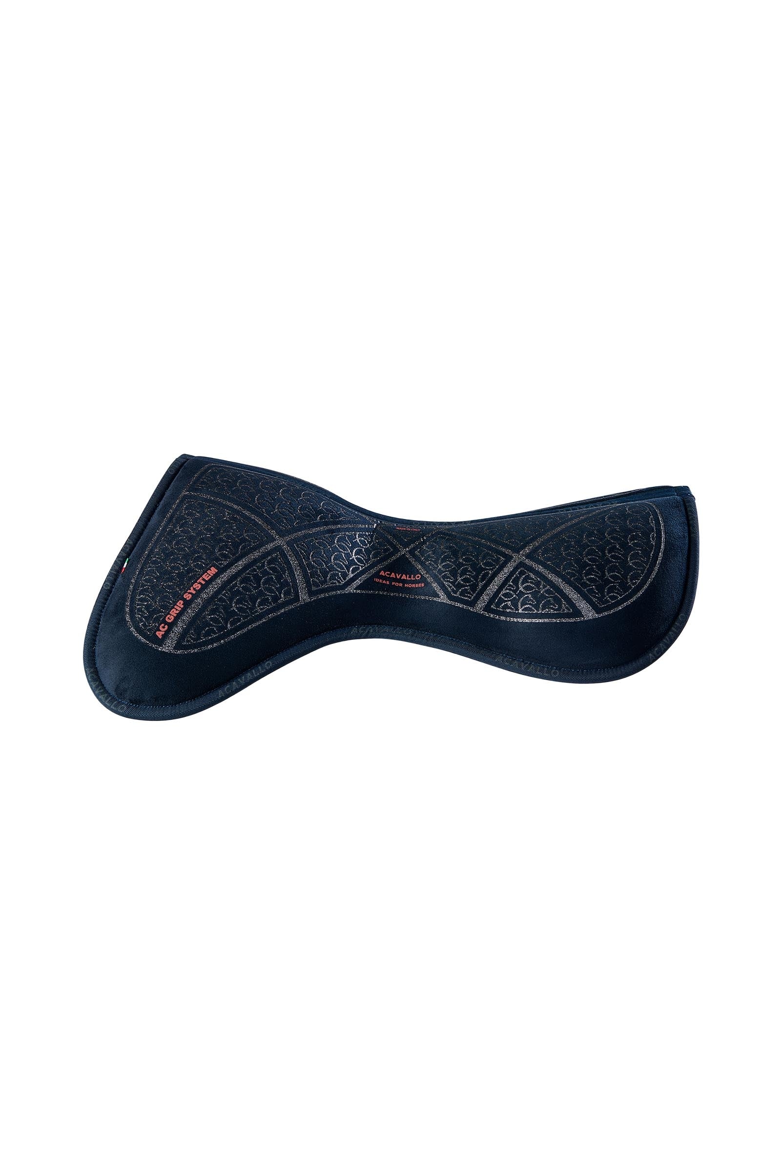 Acavallo Memory Foam Classic Jumping Pad Close Contact Suede Silicone Grip Flat Saddle Pads