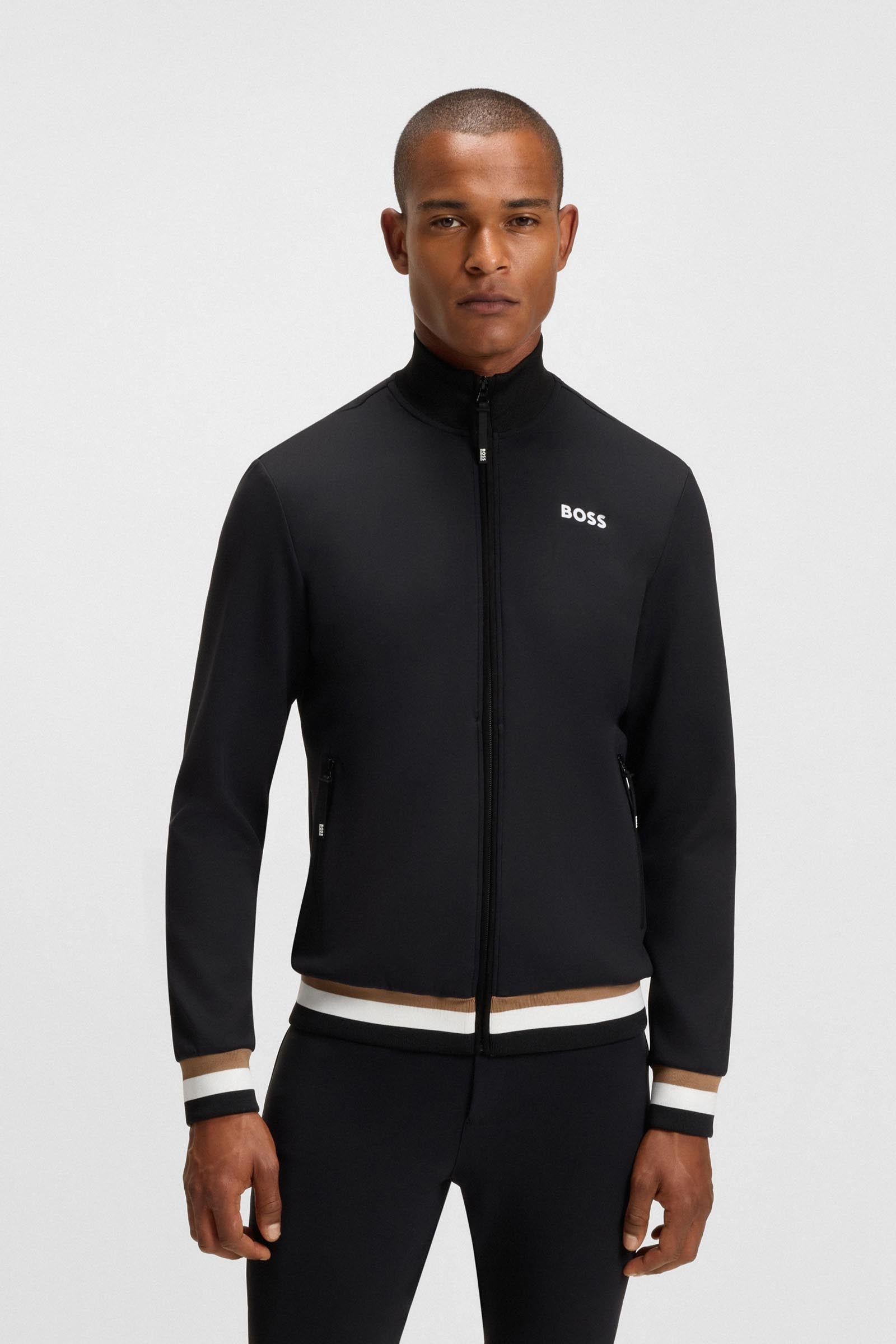 BOSS Equestrian Boss Sammy Mens Functional Cardigan Mens Riding Clothing