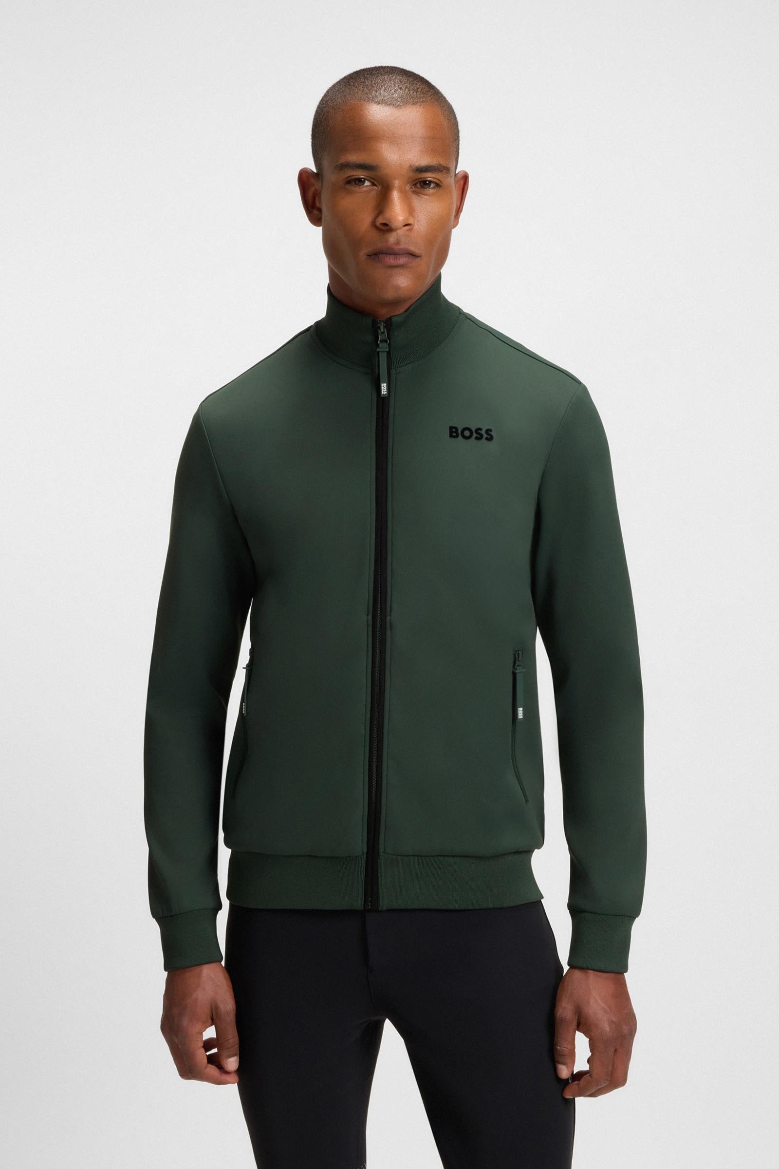 BOSS Equestrian Boss Sammy Mens Functional Cardigan Mens Riding Clothing