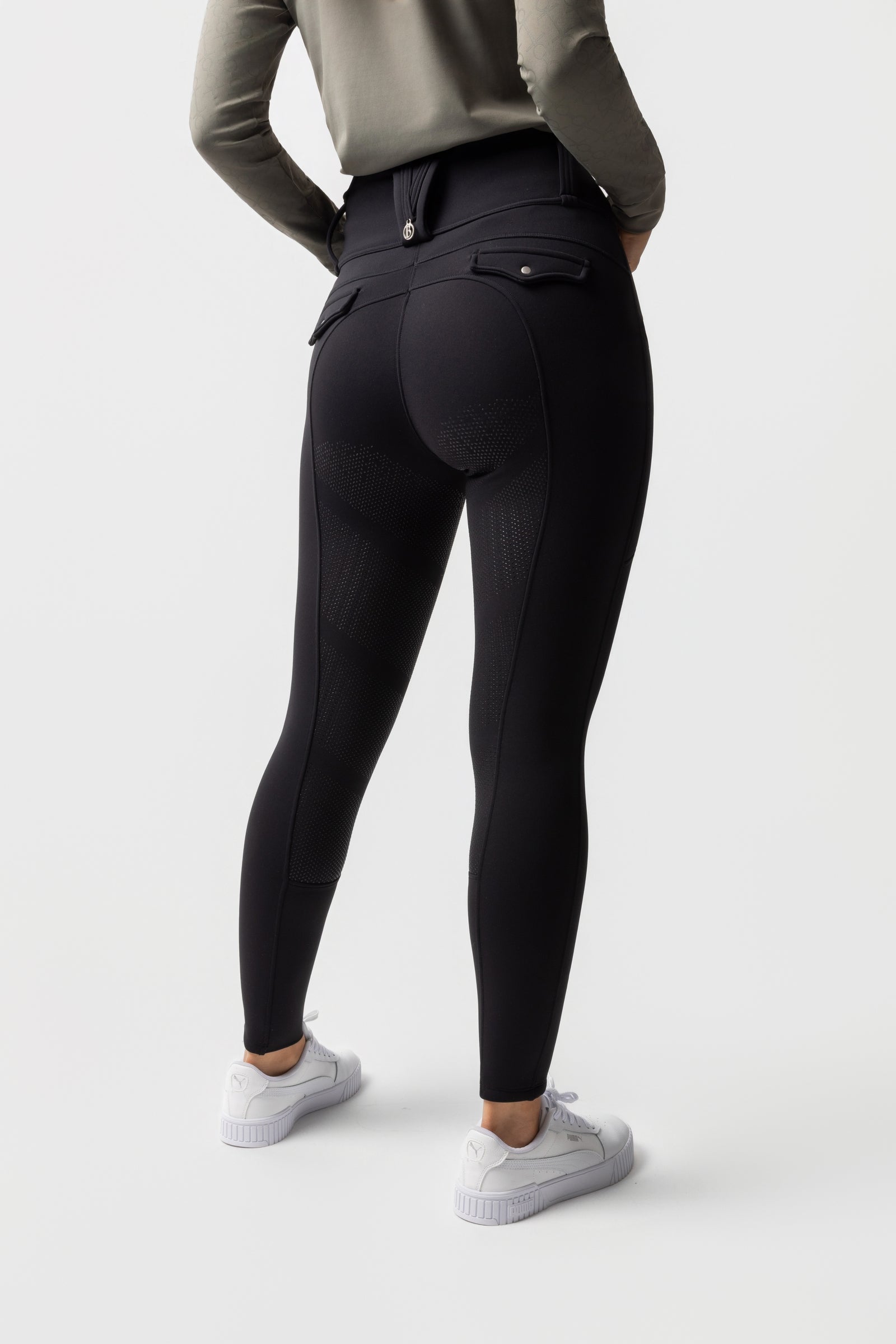 B Vertigo Chiara Women's Compression Thermo Fullgrip Breeches Womens Breeches