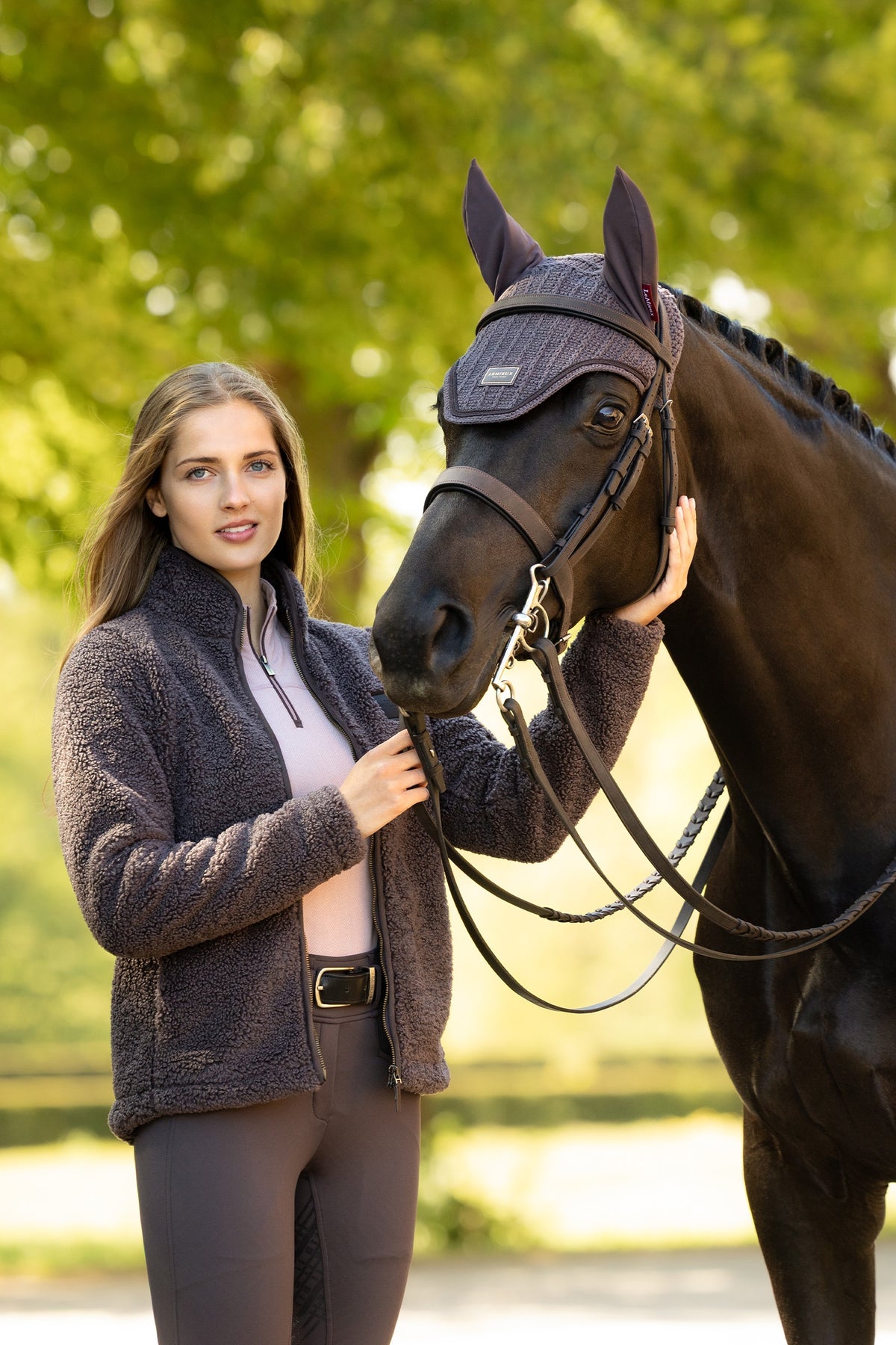 LeMieux Heritage Borg Women´s Zip Through Jacket Women’s Riding Clothing