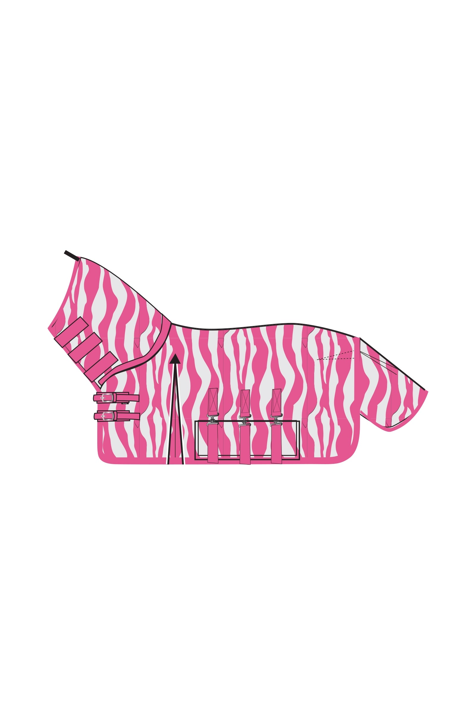 Horze Defender Flyrug W. Belly Flap Horse Rugs