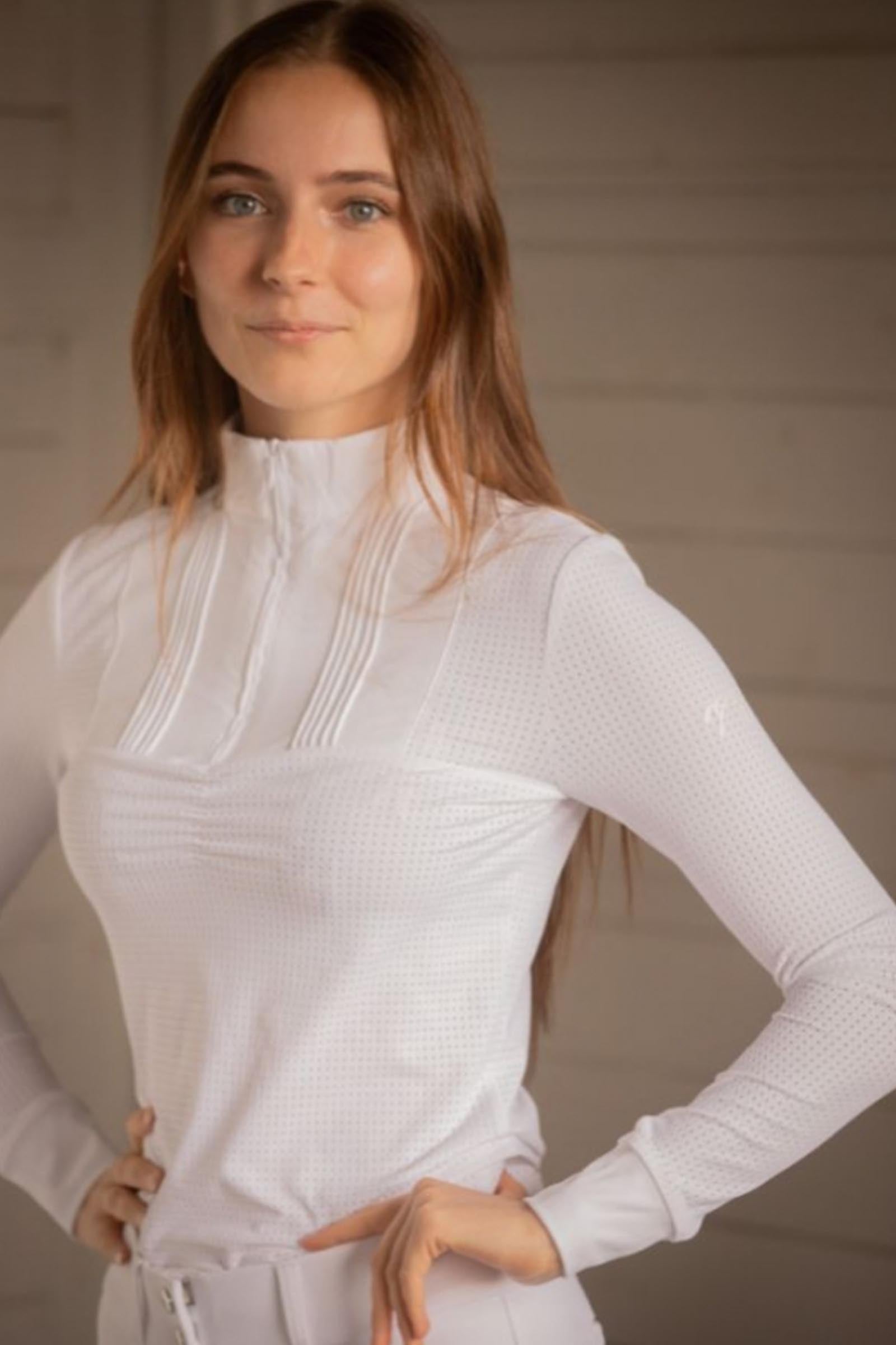 PENELOPE Florence Women´s Long-Sleeve Show Polo Shirt Women’s Riding Clothing
