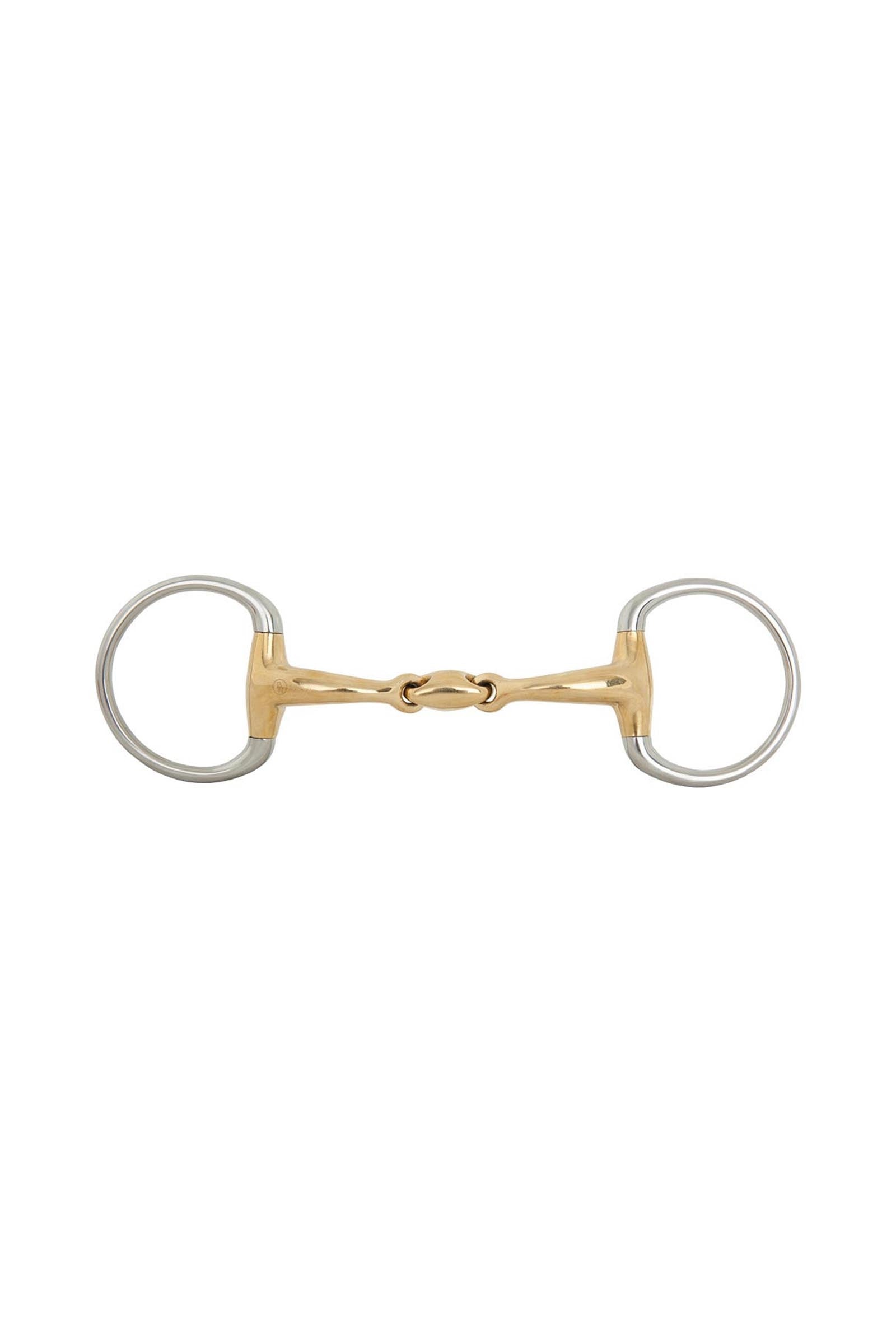 BR Soft Contact Eggbutt Bit Double Jtd., 16 mm Horse Bits