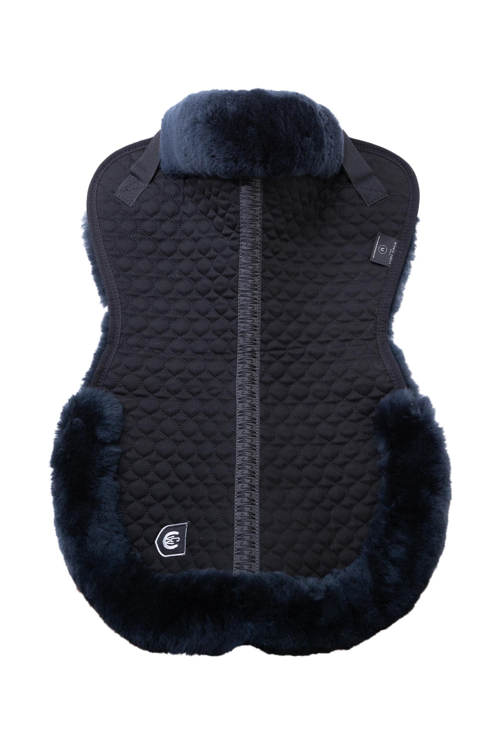 Christ Standard Lampskin Saddlepad With Edging Saddle Pads