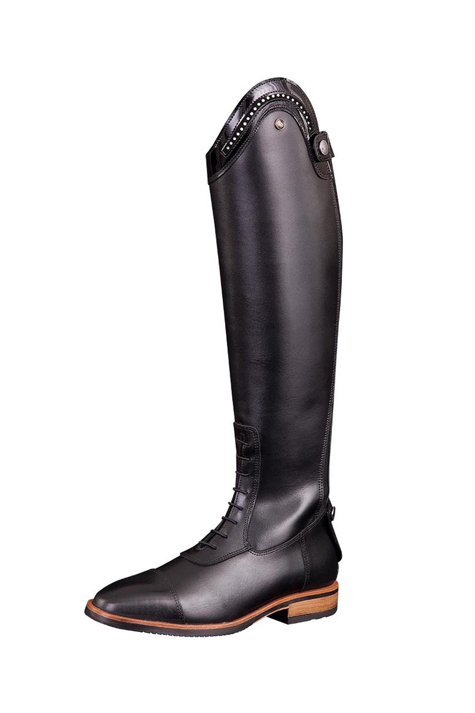 BR Venetia Regular Shaft Riding Boot With Lacquer Trimming Riding Boots & Riding Shoes