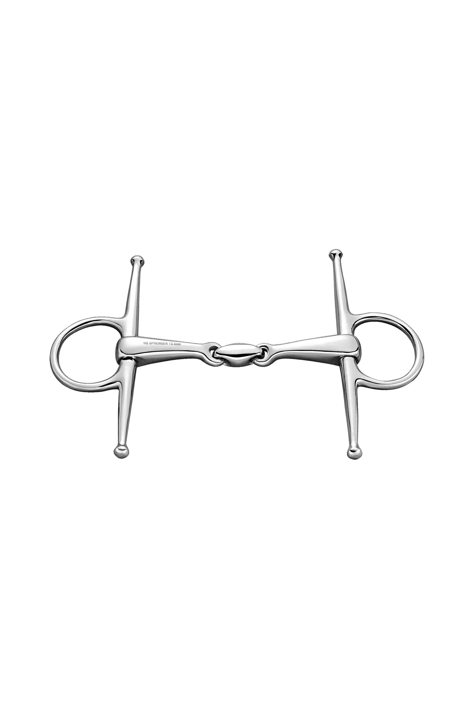 Sprenger Full Cheek Saffle Bit, Double Jt. 16mm, Stainless St. Horse Bits