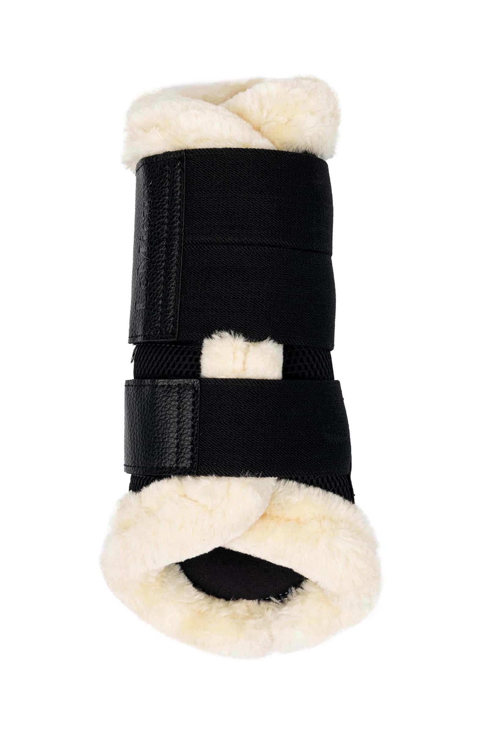 LeMieux Mesh Brushing Boots With Fleece Edging Leg Protection & Hoof Protection for Horses