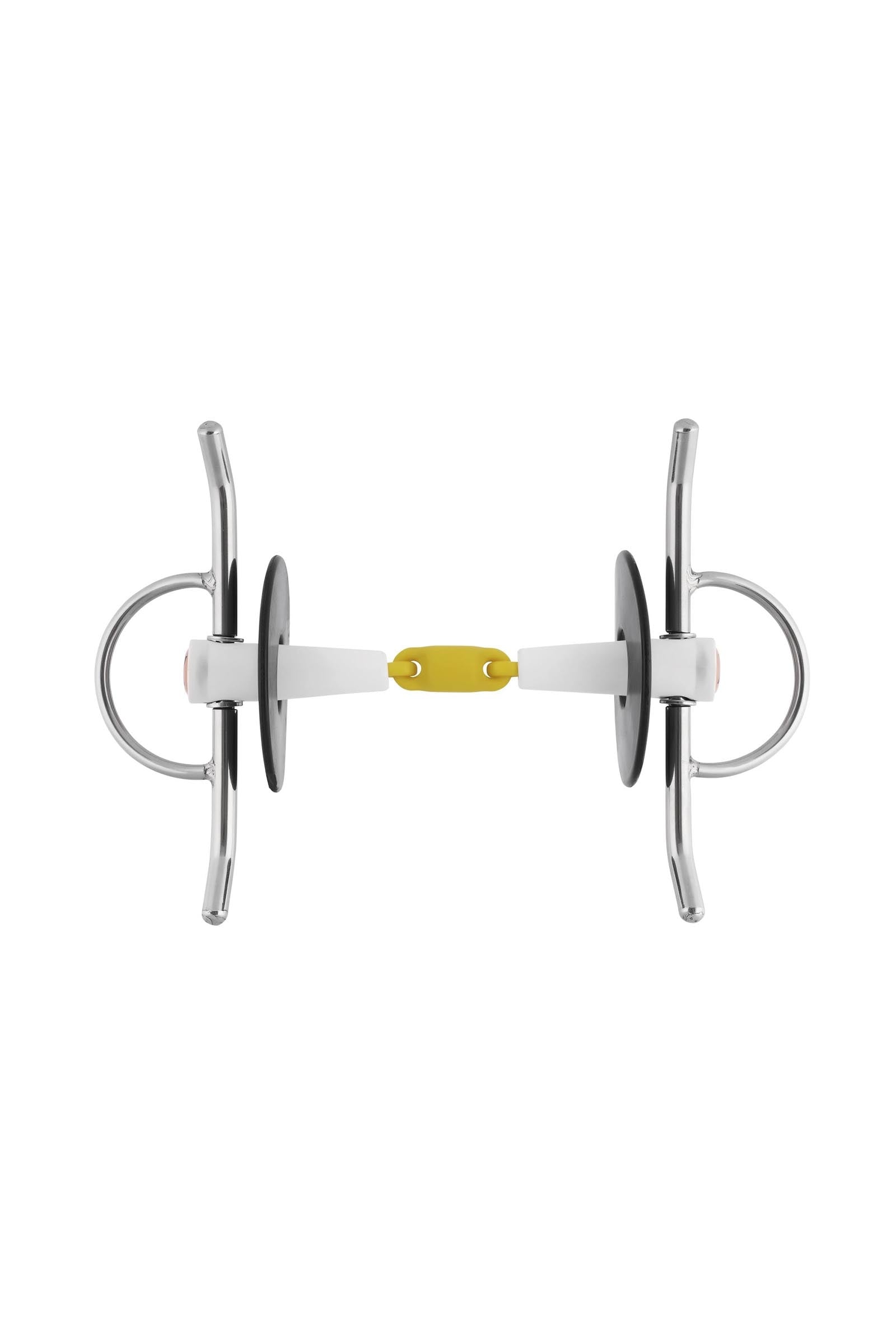 Sprenger Nathe Full Cheek Snaffle Bit, Double Jt. 18mm, Thermoplastic Horse Bits