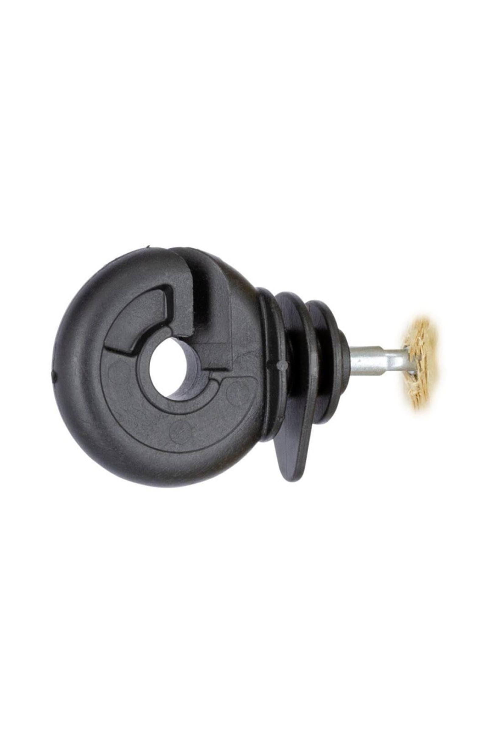 Corral CORRAL Ring insulator compact, black, w/ continuous support, 100 pcs Fencing Supplies