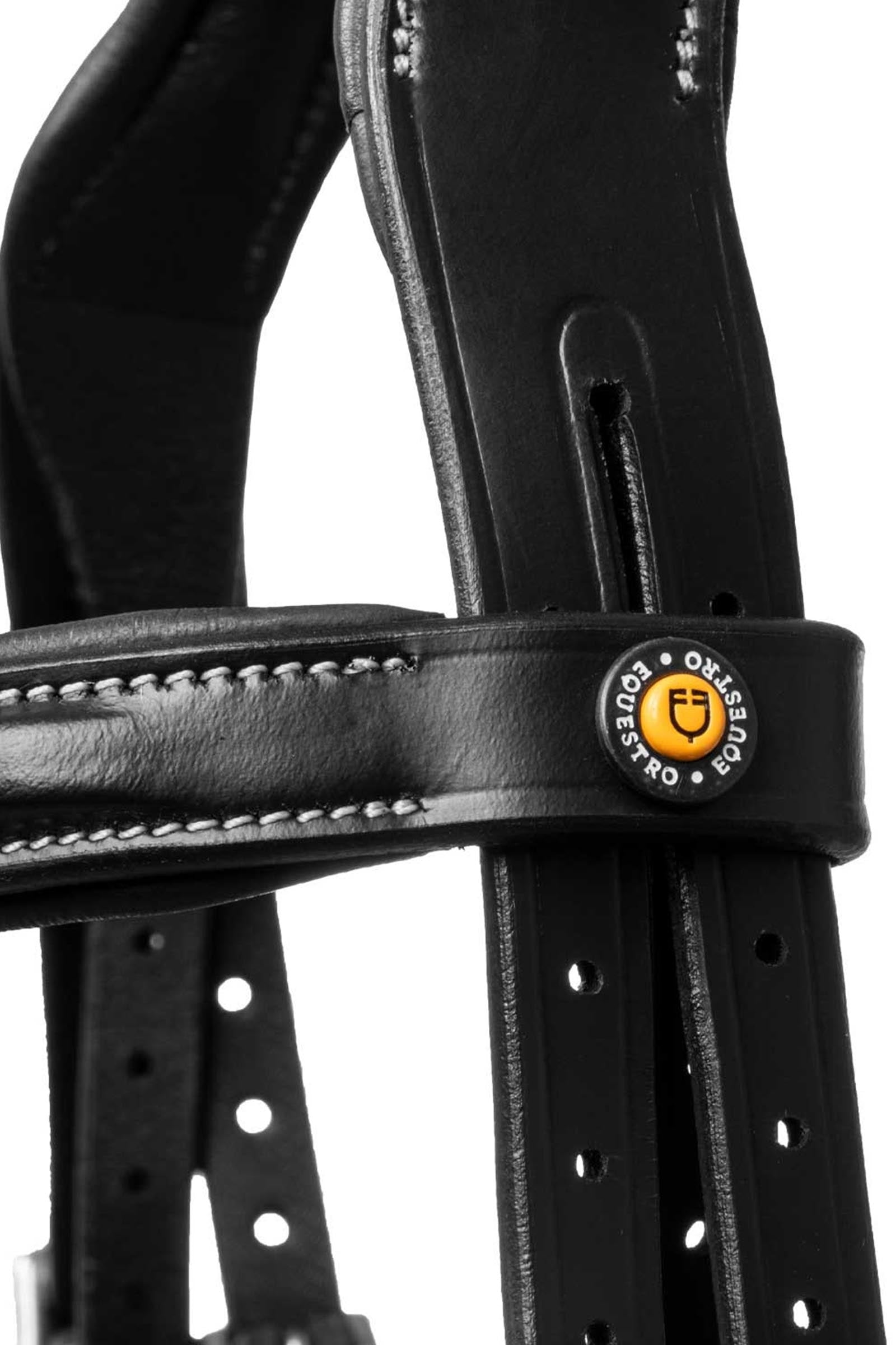 Equestro Bridle in Soft Stitched Leather Bridles & Reins