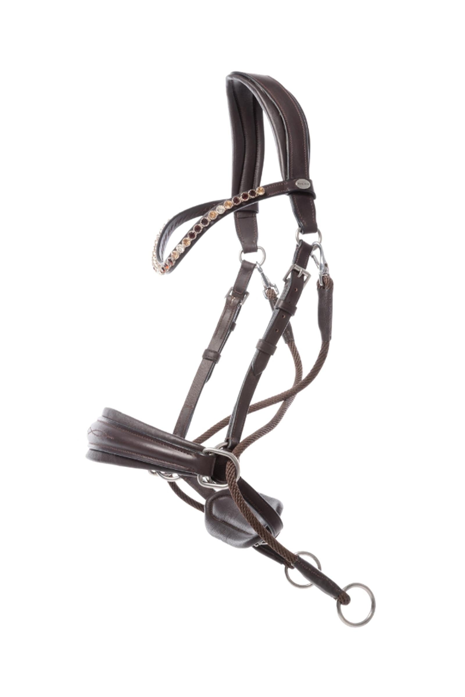 Kavalkade Cross Light Bitless Bridle With English Noseband Bridles & Reins