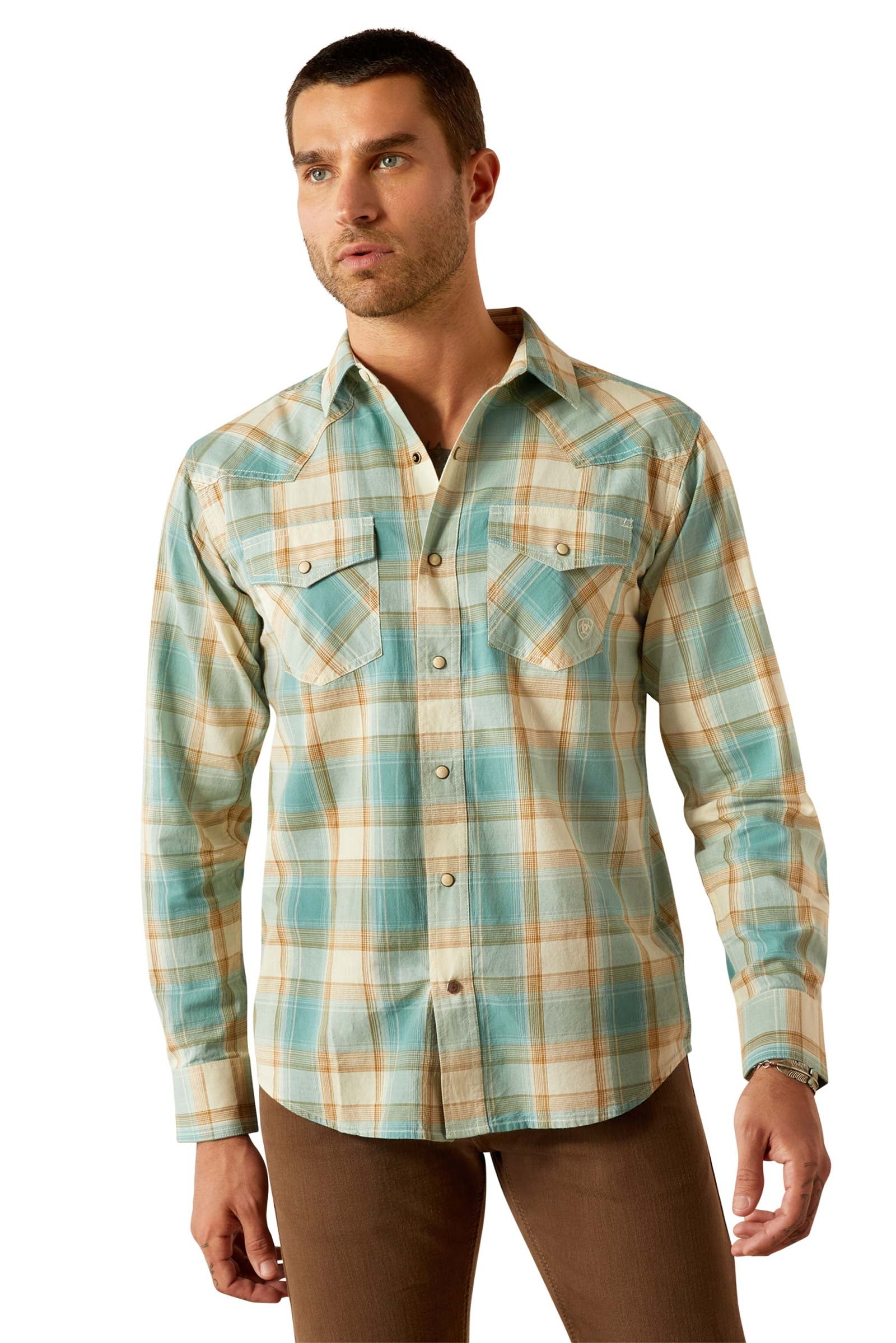 Ariat Hardin Retro Men´s Long Sleeve Shirt Mens Riding Clothing