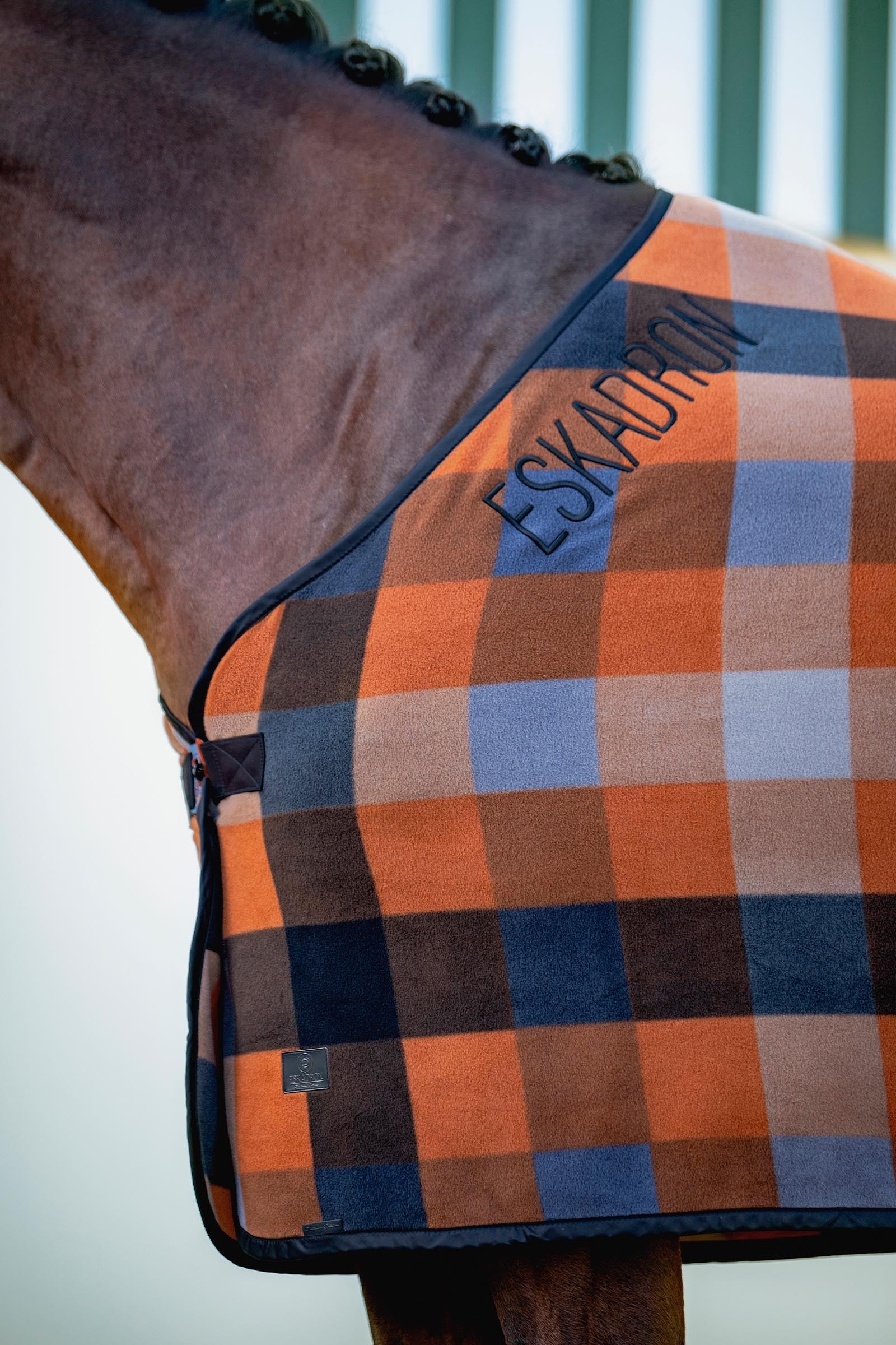 Eskadron Platinum 26 Fleece Check Sweat Rug Horse Rugs