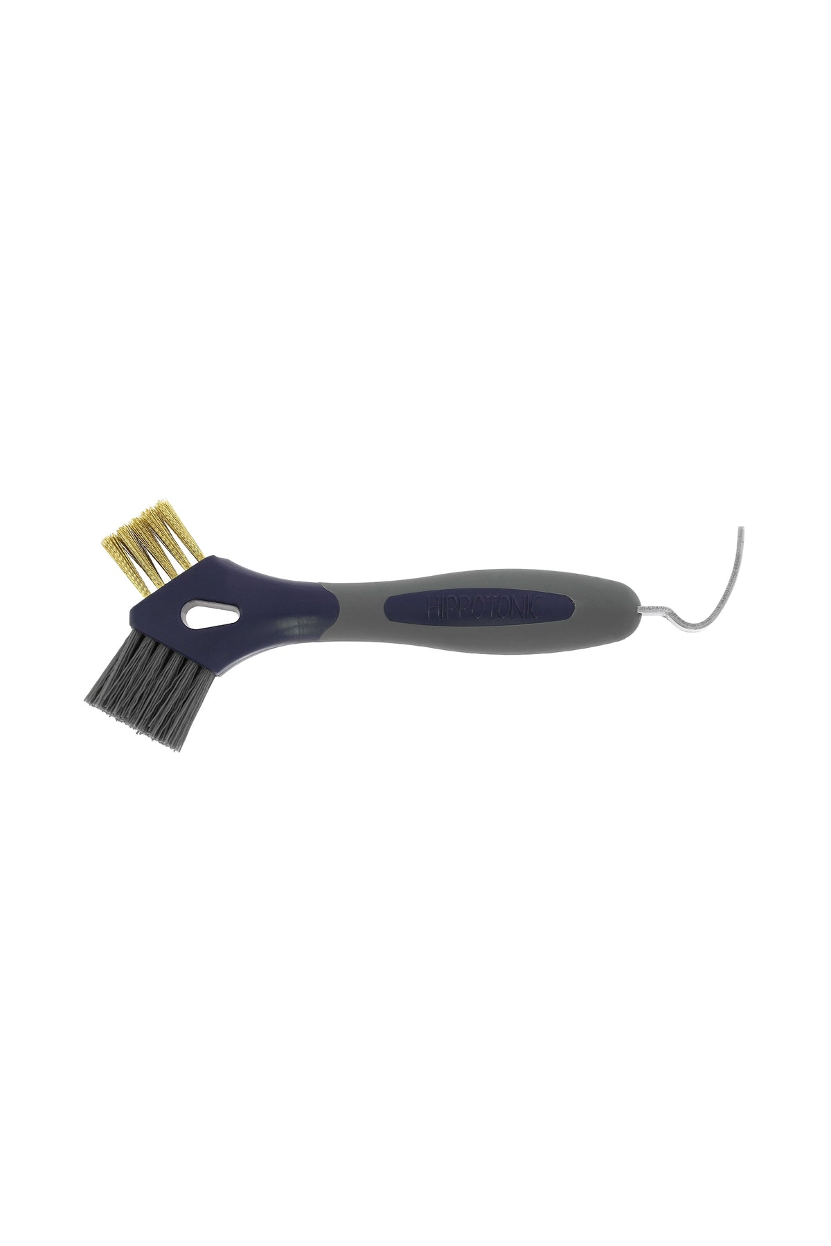 HIPPOTONIC 3-in-1 Metal Hoof Pick Brush Horse Grooming Tools