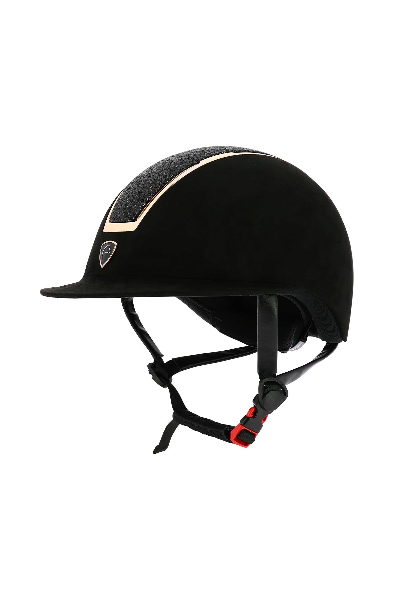 EQUITHÈME Glint Lamé Helmet Safety Equipment