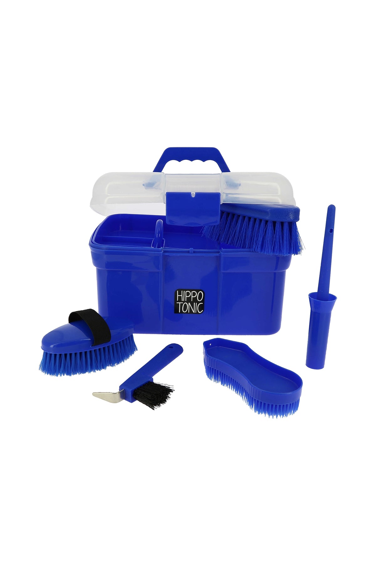 HIPPOTONIC Tack Box & Grooming Tools, Set Horse Grooming Tools