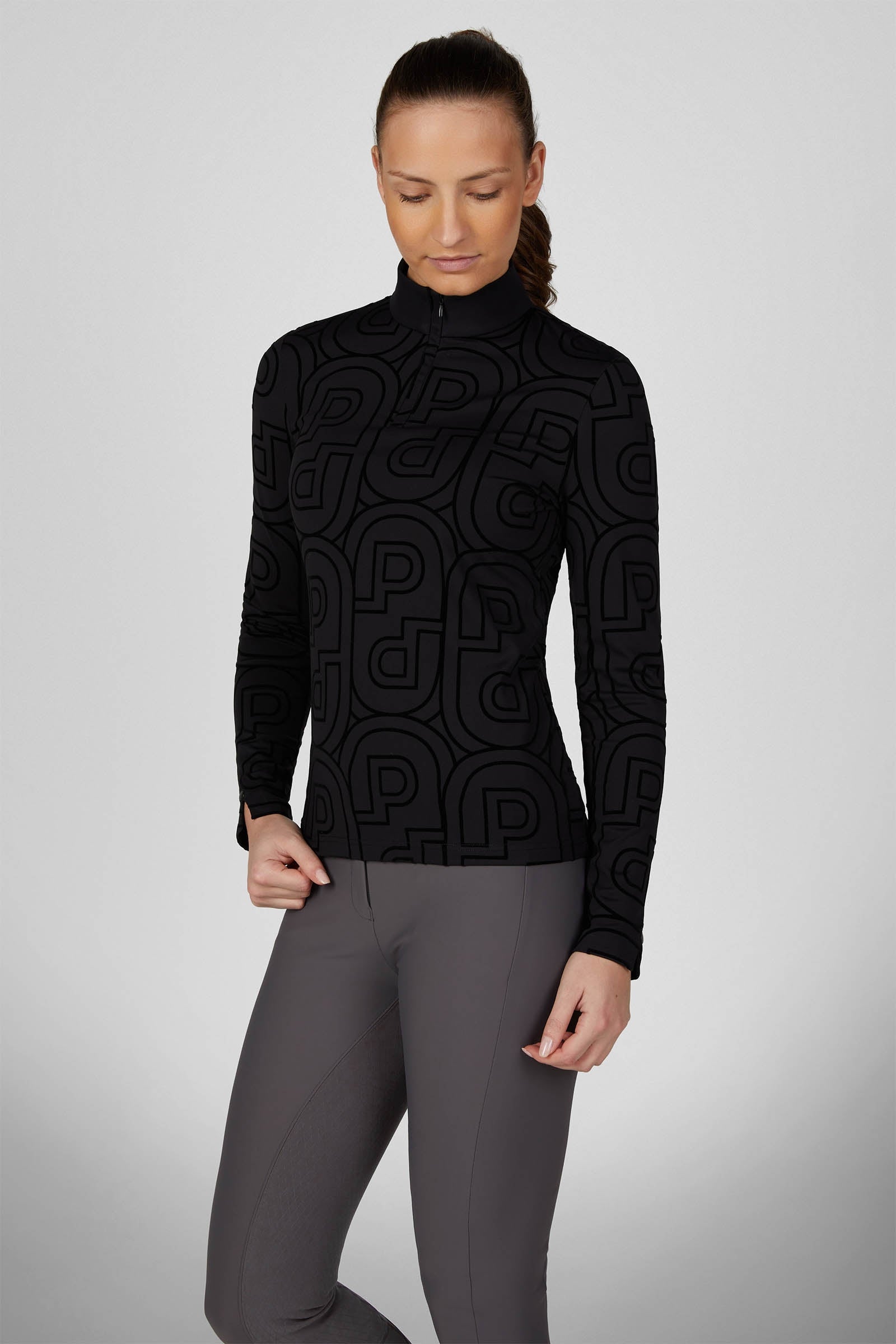 Pikeur Selection FW26 ZIP Womens Print Shirt Women’s Riding Clothing