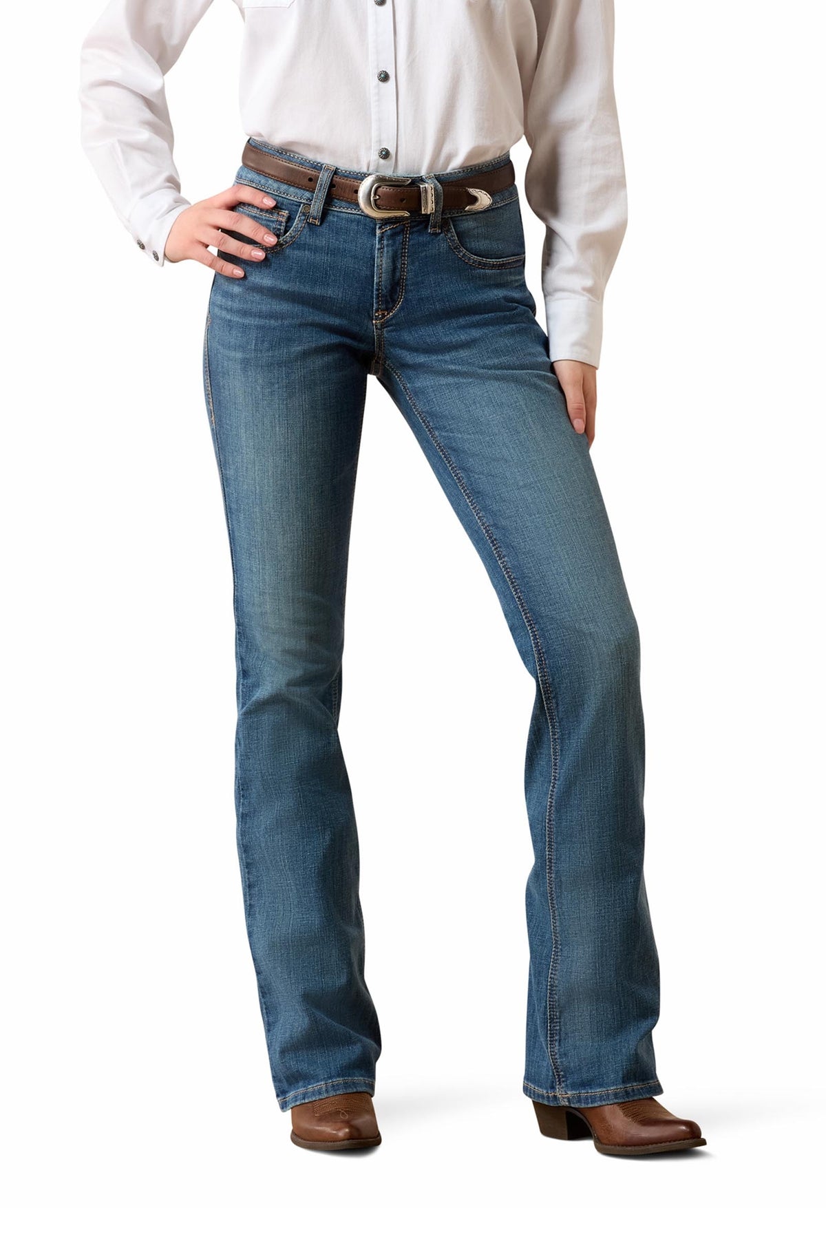 Ariat Women's Perfect Rise Maggie Bootcut Jeans Womens Breeches