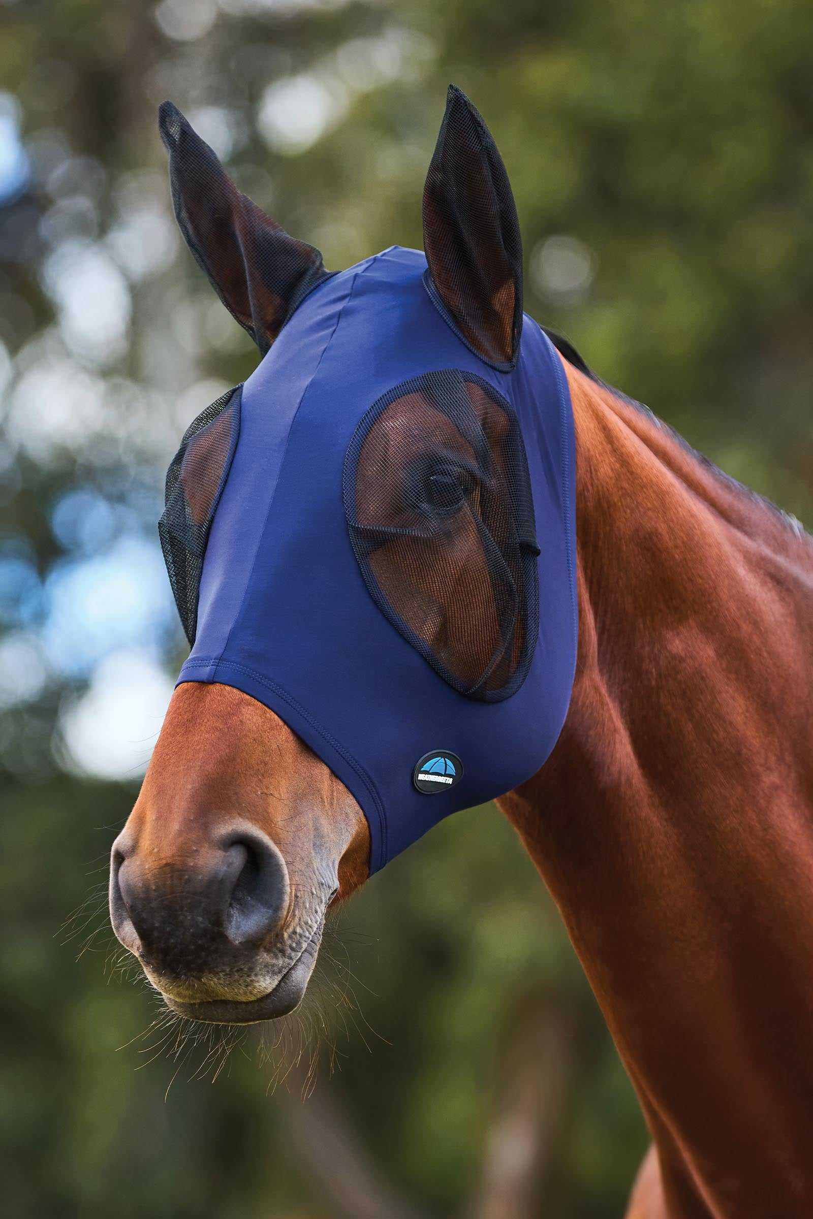 Weatherbeeta Comfitec Stretch Fly Mask With Ears Antifly Protection for Horses