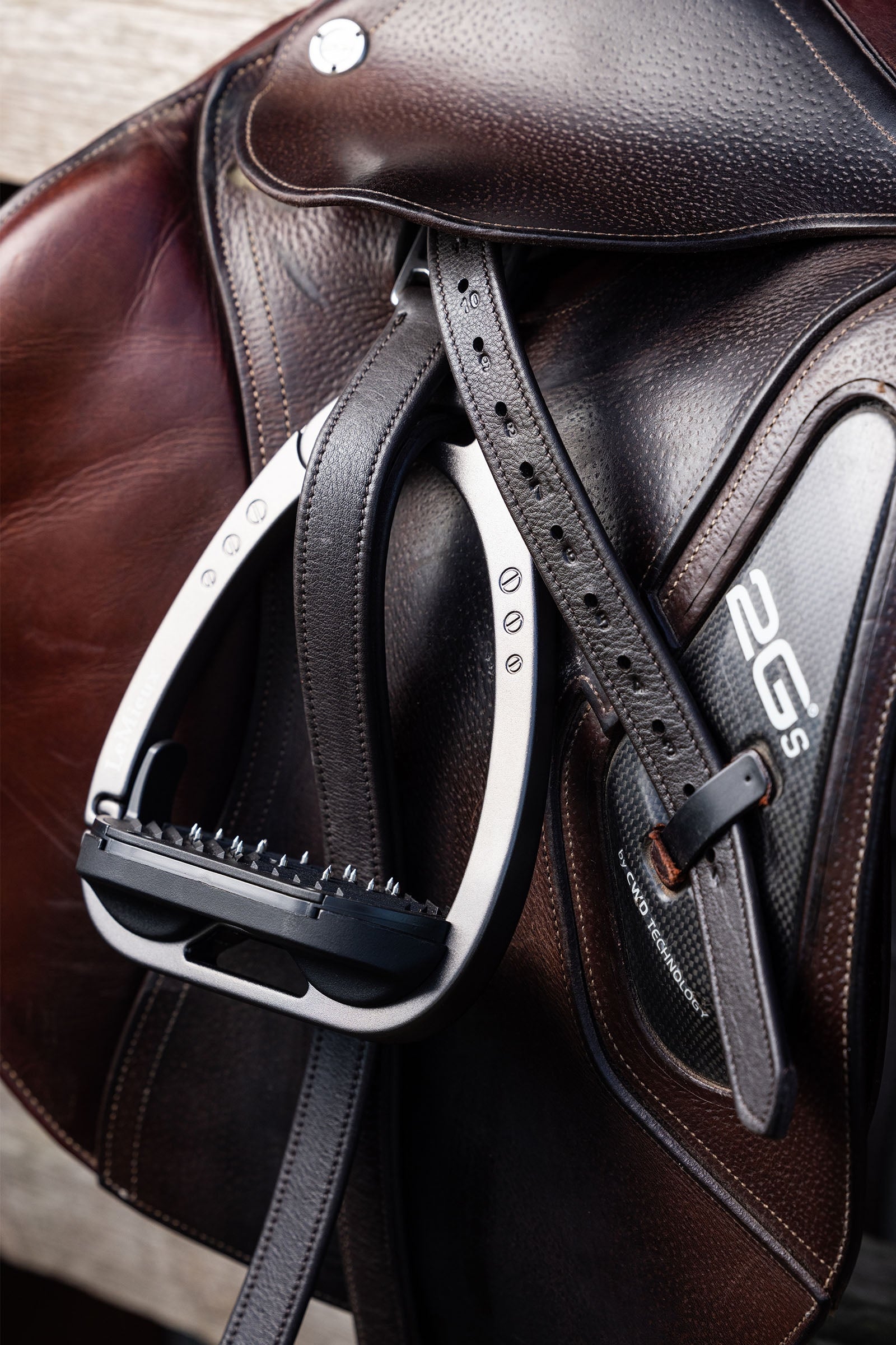 LeMieux Arika Stirrup Leather Saddles, Girths & Stirrups