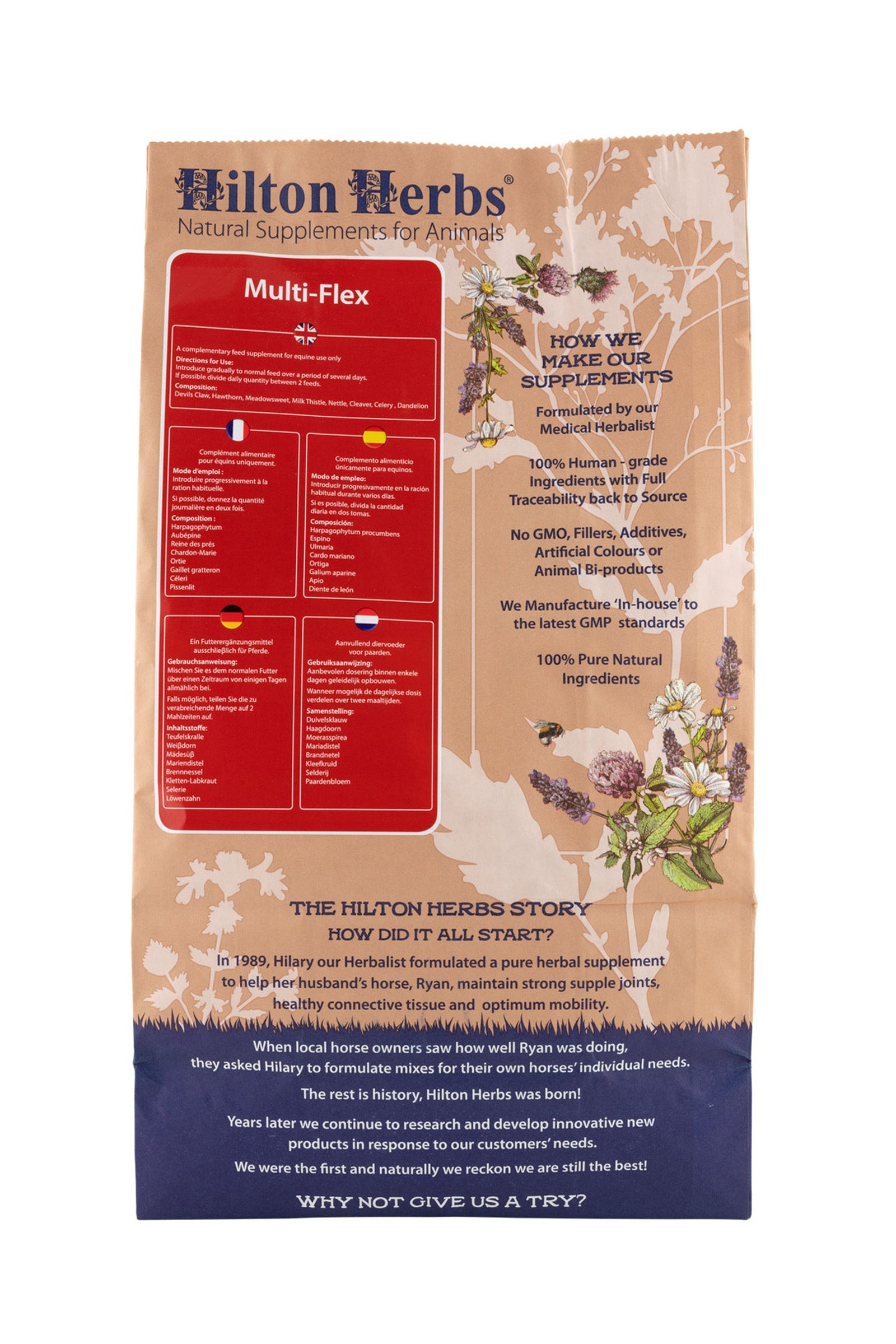 Hilton Herbs Multiflex 1Kg Tub Horse Feed & Nutrition