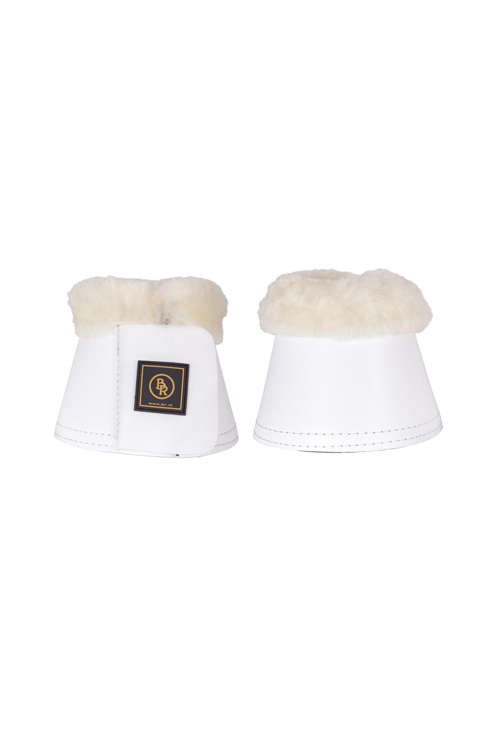 BR Sheepskin Over Reach Boots Leg Protection & Hoof Protection for Horses