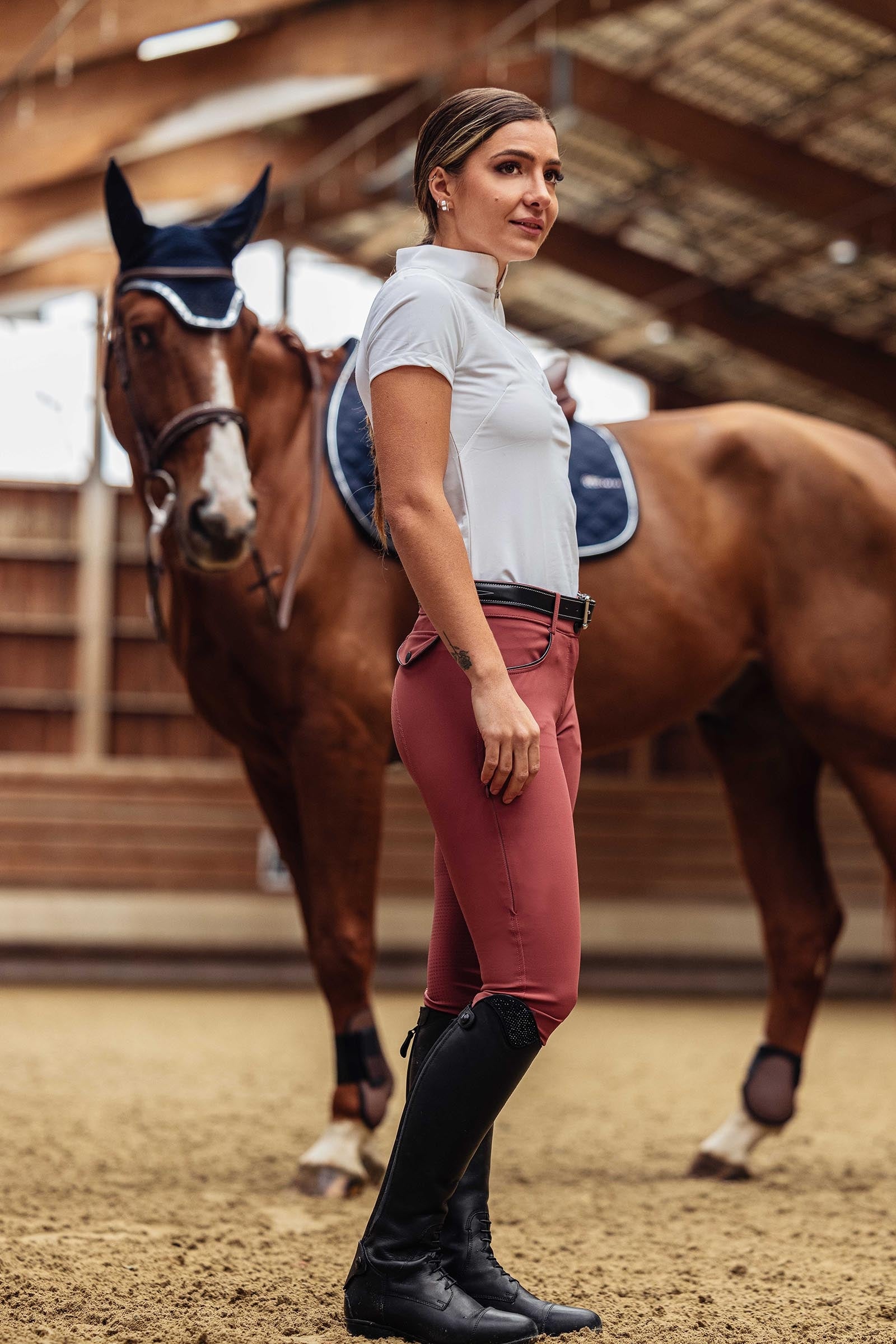 Equi Theme EQUITHÈME Tokyo Women´s Show Polo Shirt Women’s Riding Clothing
