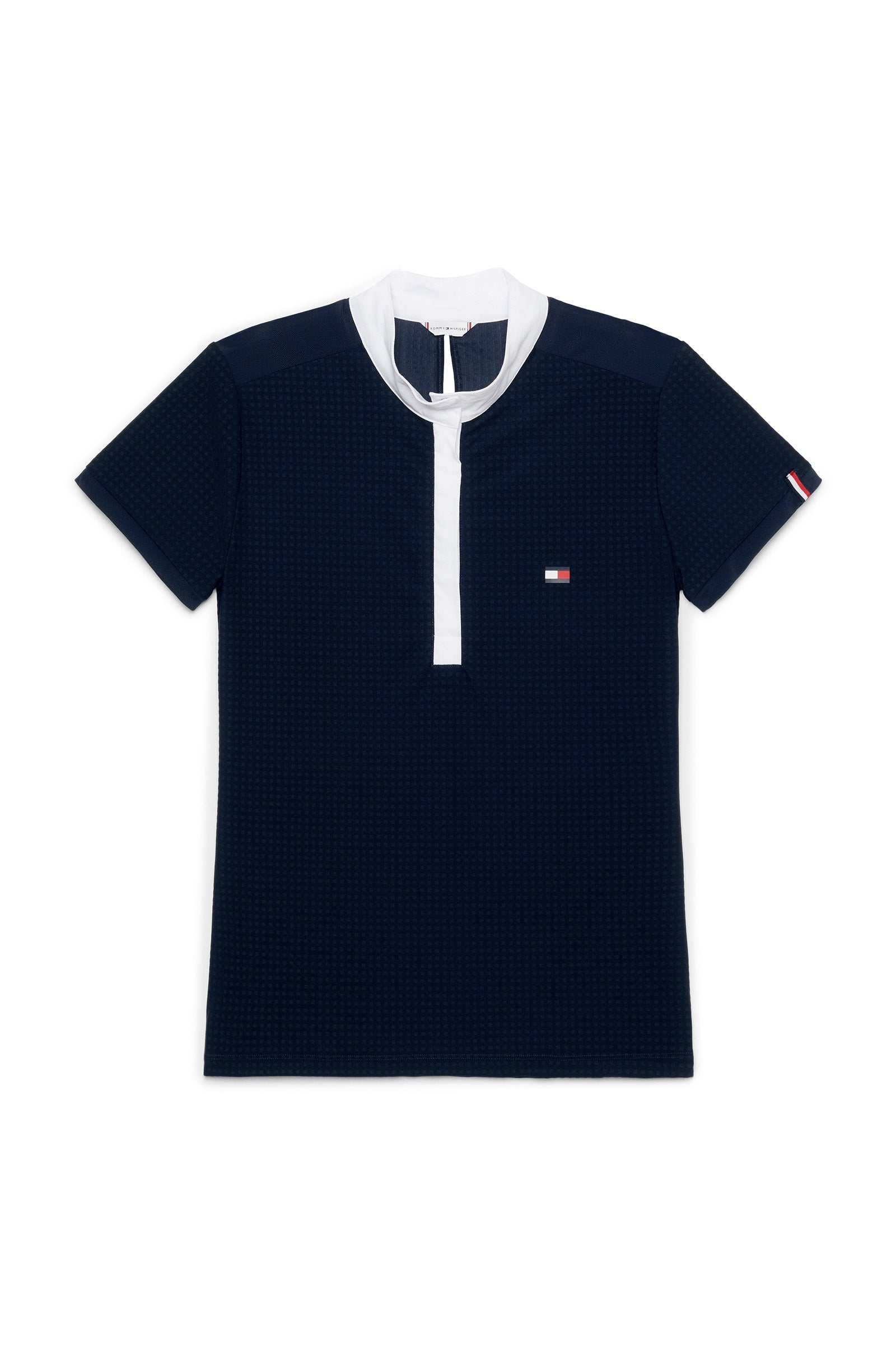 Tommy Hilfiger Equestrian Chelsea Cooling Short Sleeve Logo Show Shirt Women’s Riding Clothing