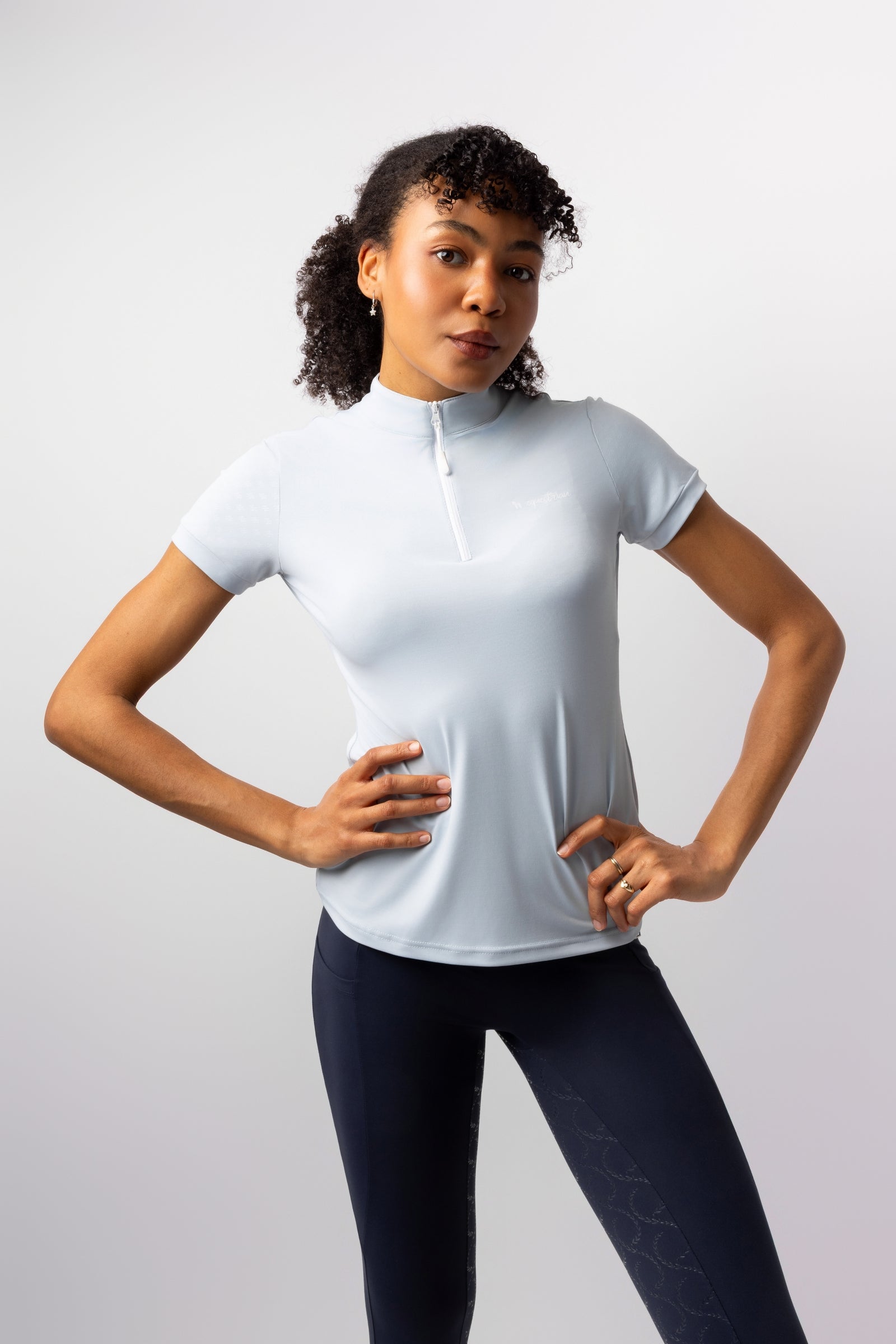 Horze Joie Women´s Training Shirt With Short Sleeves Women’s Riding Clothing