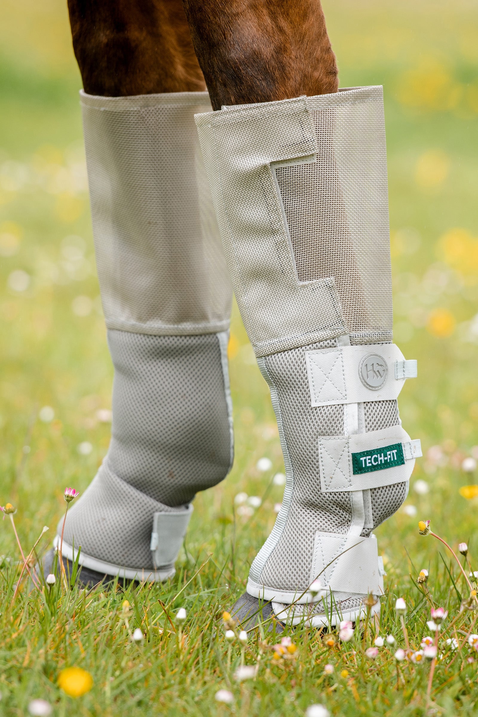 Horseware Rambo Tech-Fit Flyboot (Set of 4) Antifly Protection for Horses