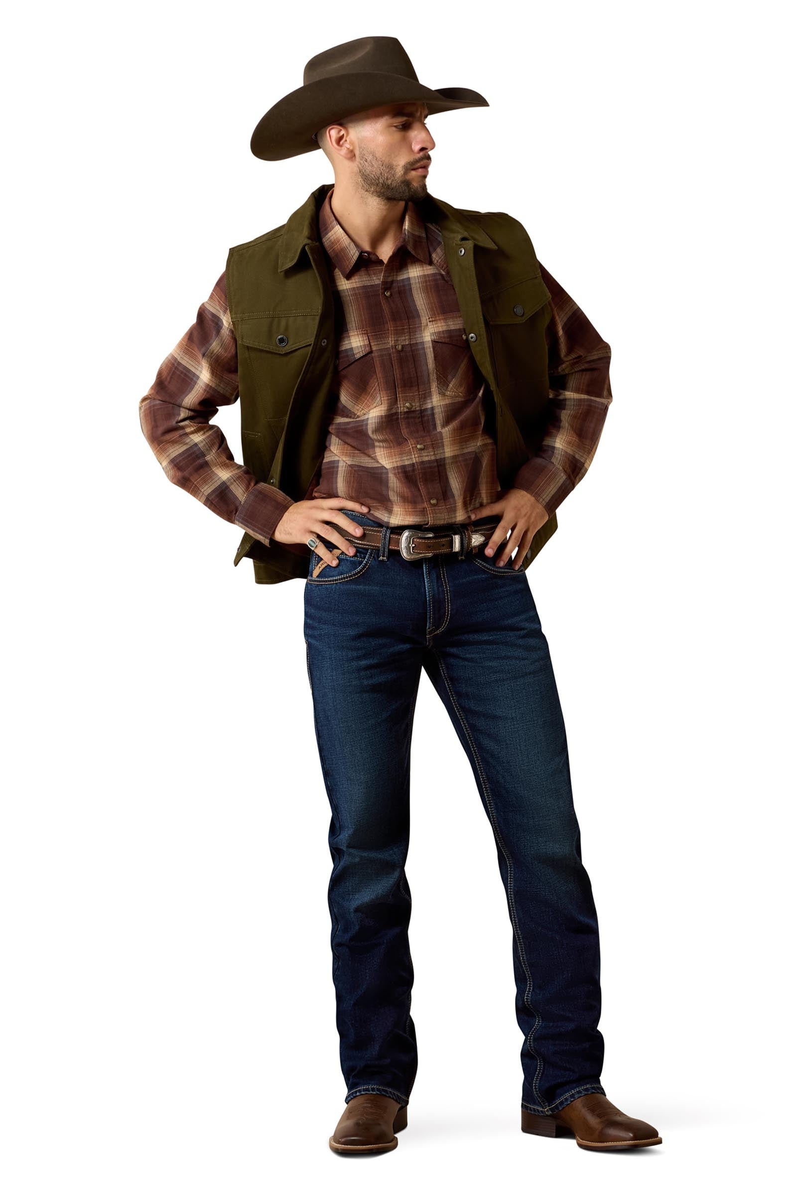 Ariat M5 Straight Acclimatize Gideon Men's Straight Leg Jeans Mens Riding Clothing