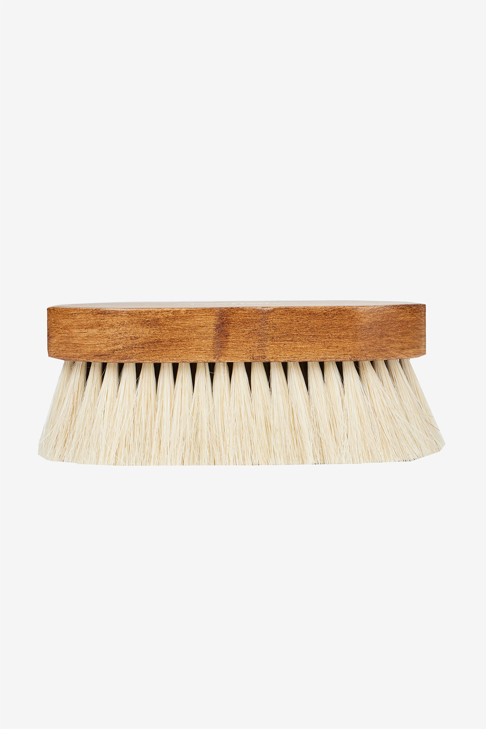 Wooden Back Stiff Bristle Mane and Tail Brush