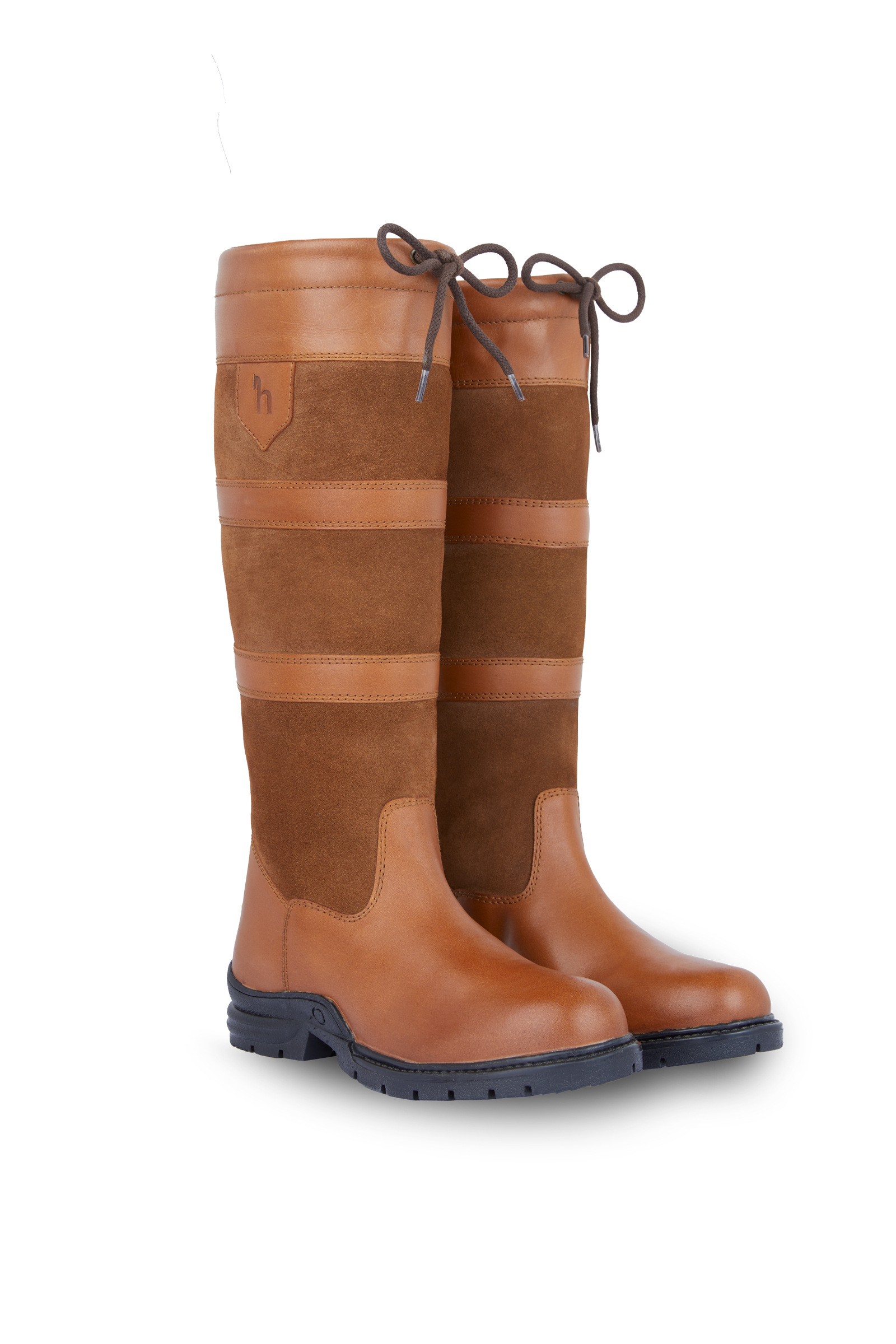 HORZE Rovigo Tall Country Boots - Brown - 6